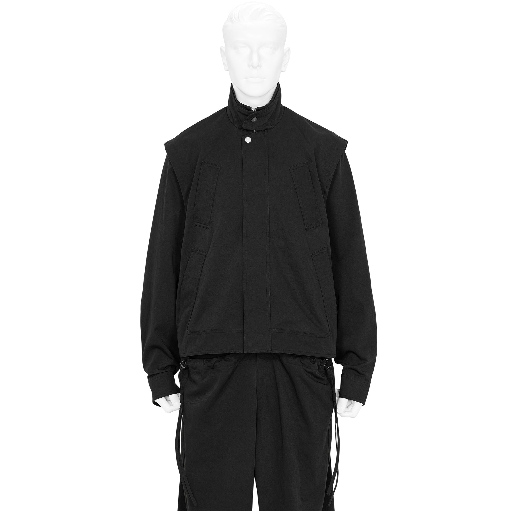 PISTULA JACKET SHUNGITE BLACK