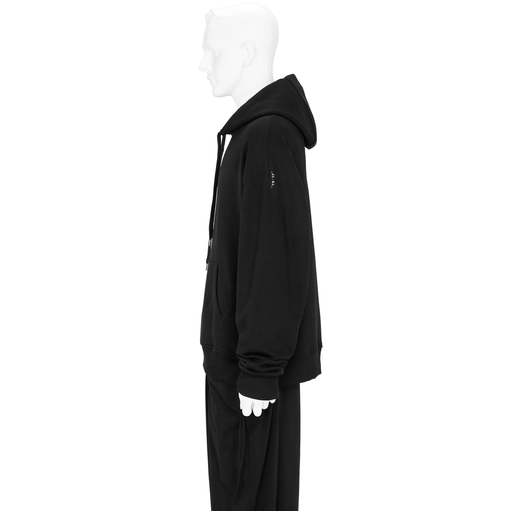 DALMA HOODIE SHUNGITE BLACK