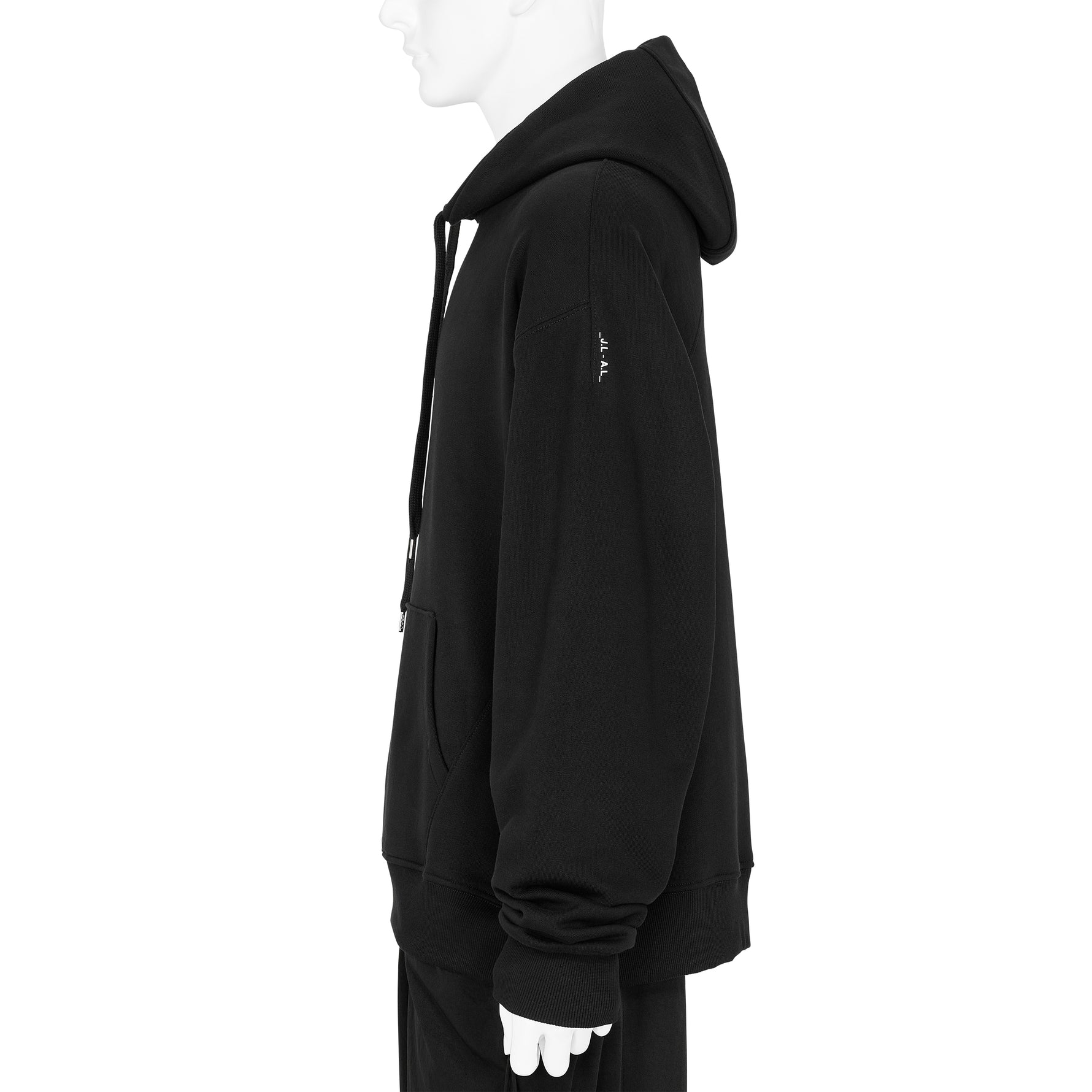 DALMA HOODIE SHUNGITE BLACK