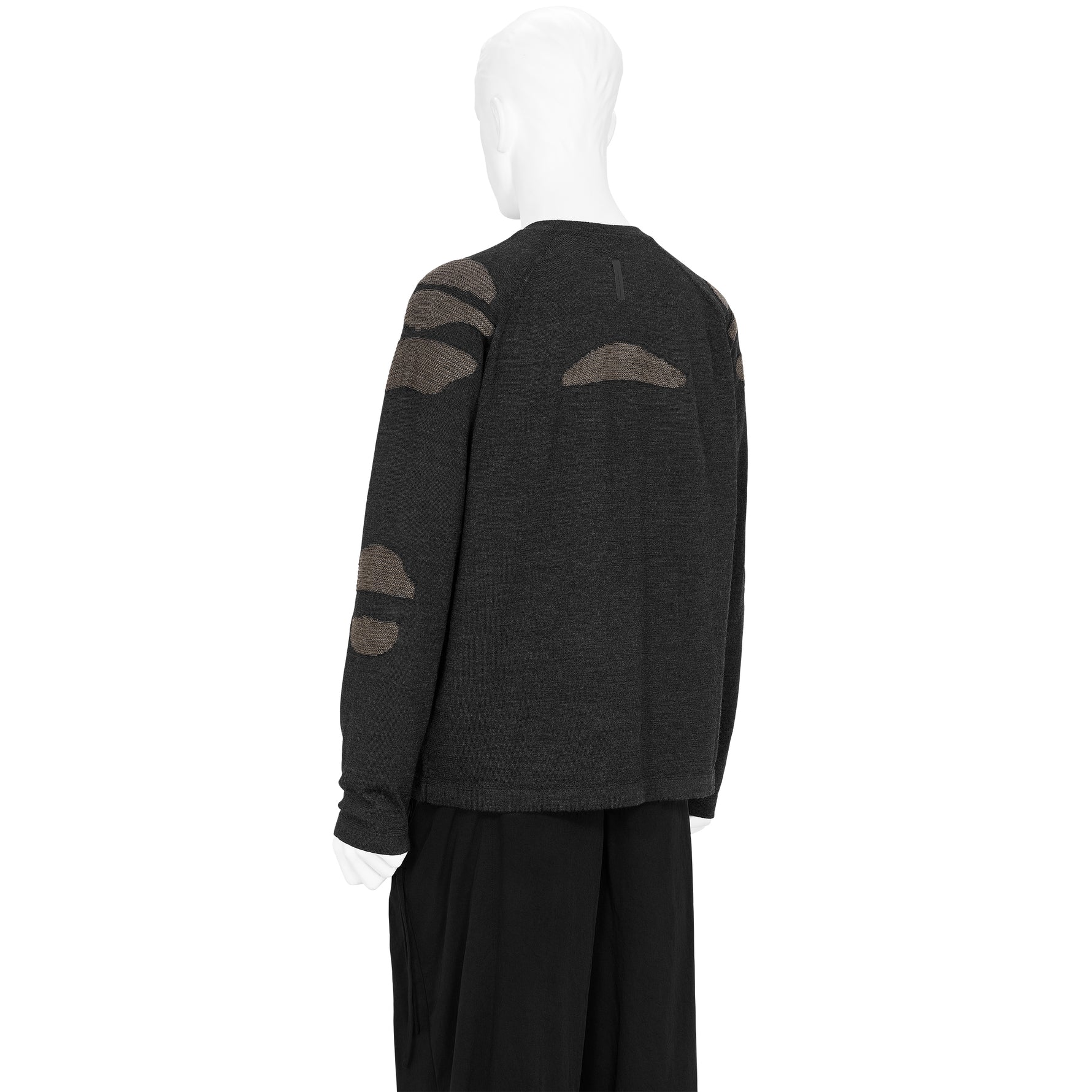 MEDITER KNITTED LONGSLEEVE SHUNGITE BLACK