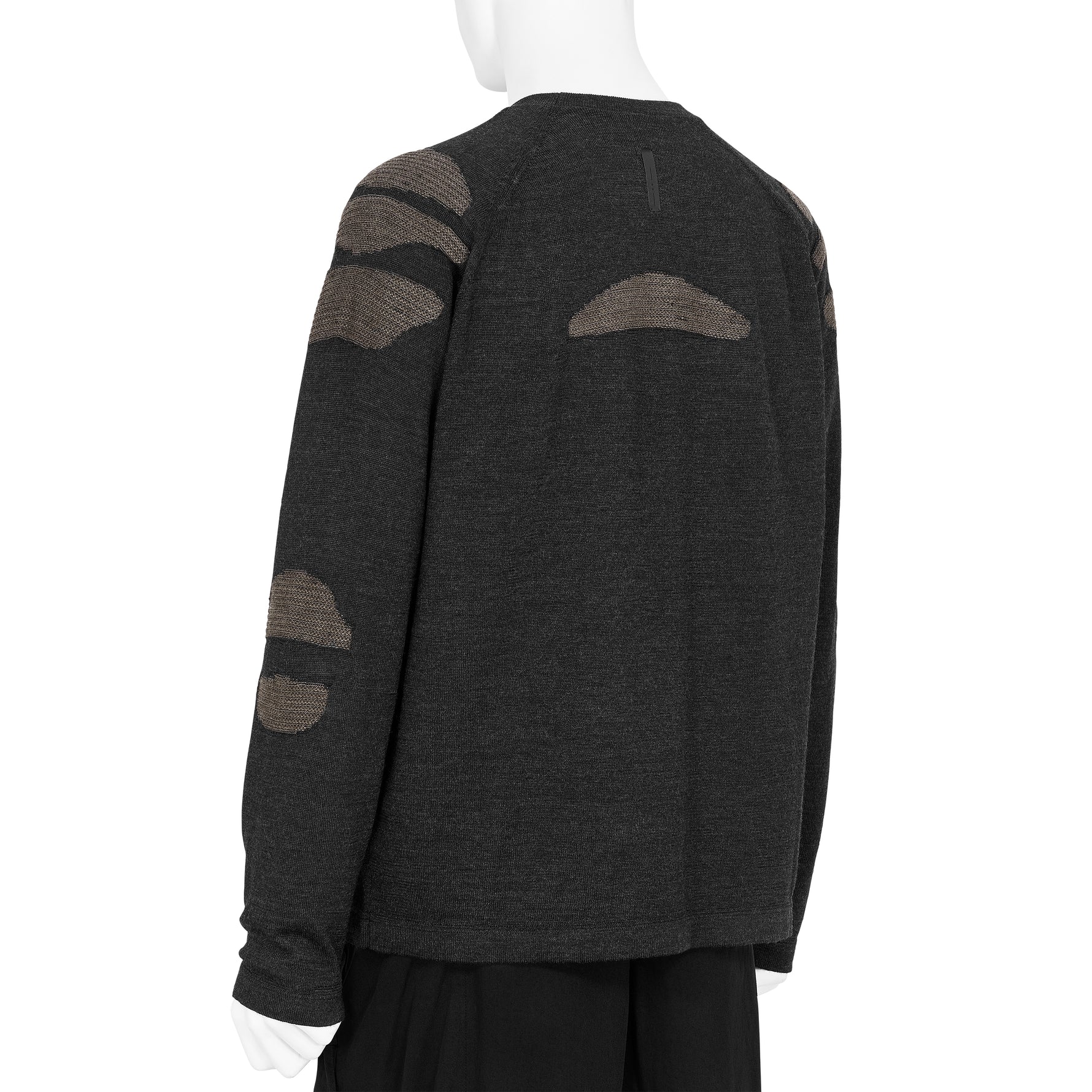 MEDITER KNITTED LONGSLEEVE SHUNGITE BLACK