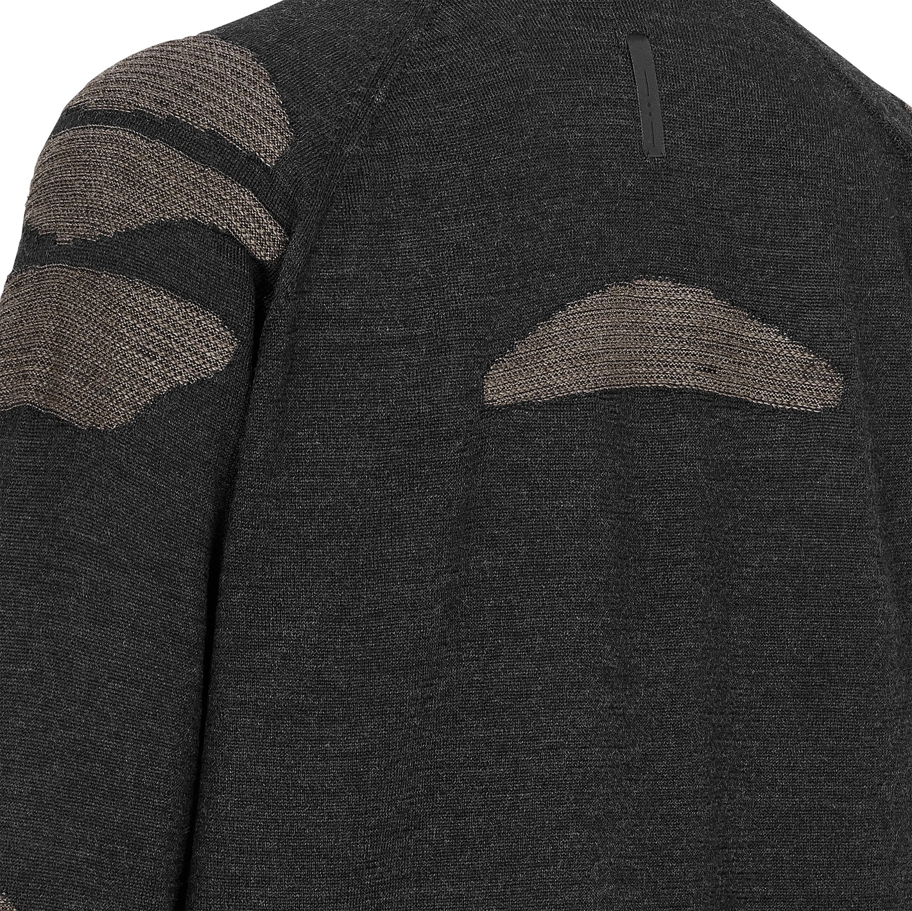 MEDITER KNITTED LONGSLEEVE SHUNGITE BLACK