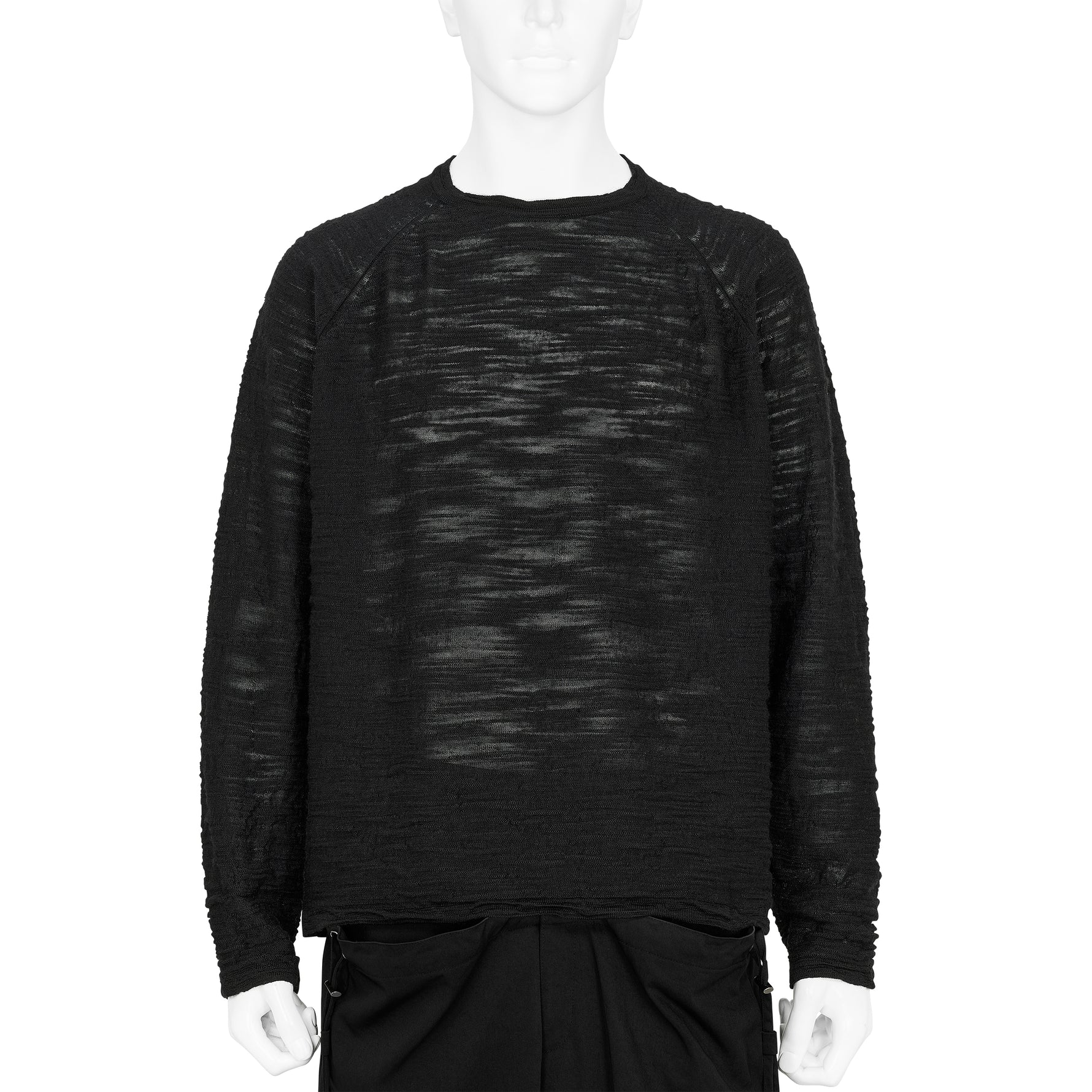 VALIO KNITTED LONGSLEEVE SHUNGITE BLACK