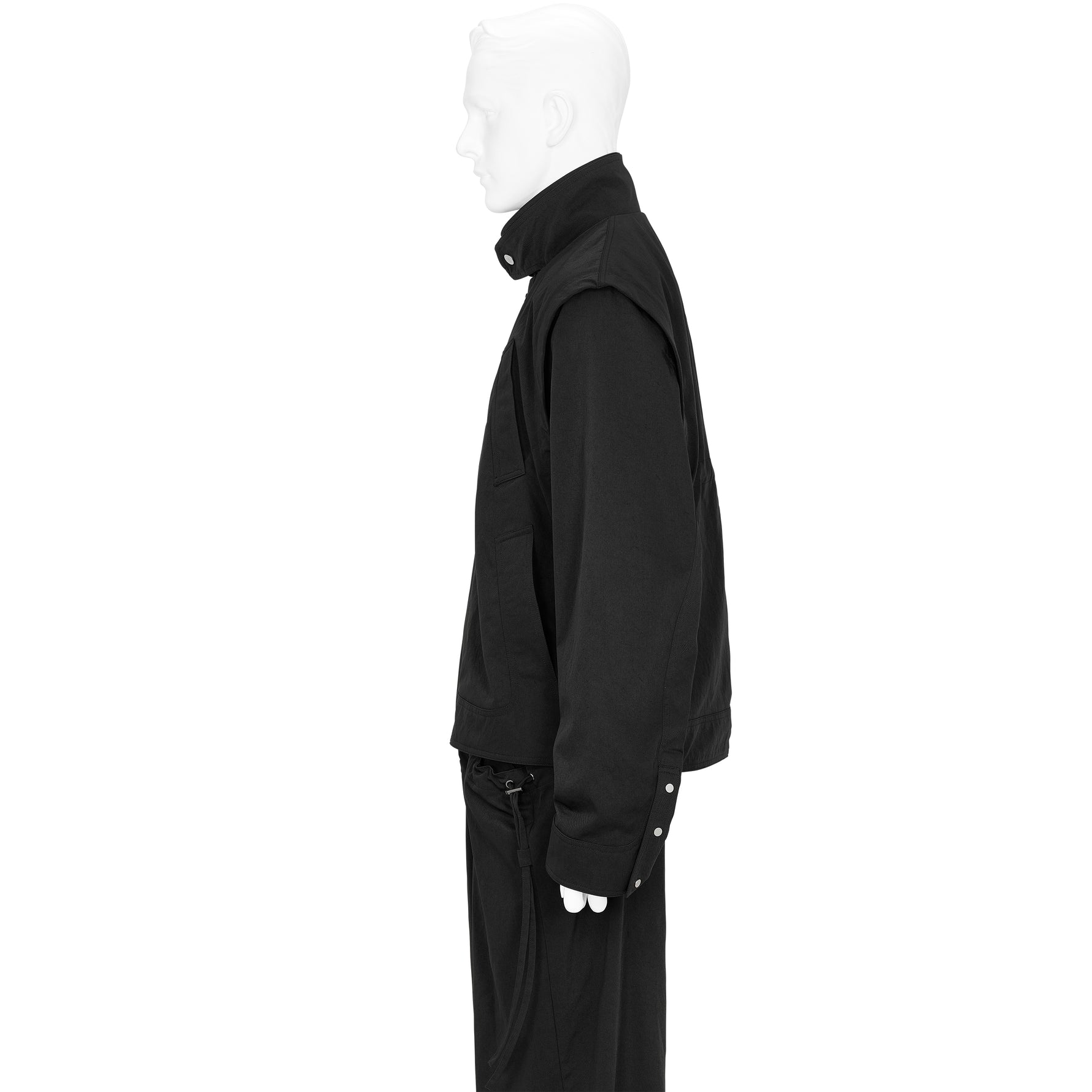 PISTULA JACKET SHUNGITE BLACK