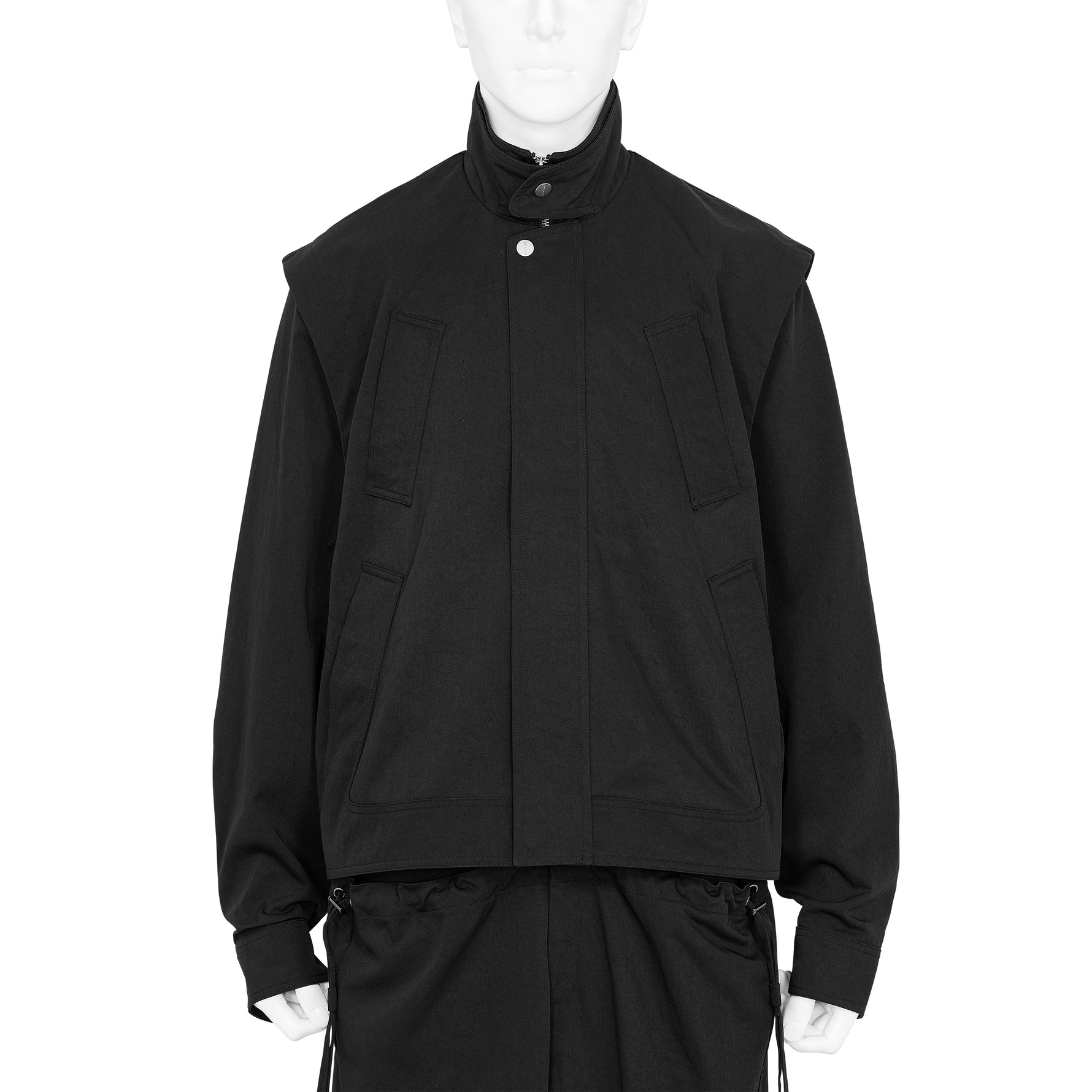 PISTULA JACKET SHUNGITE BLACK