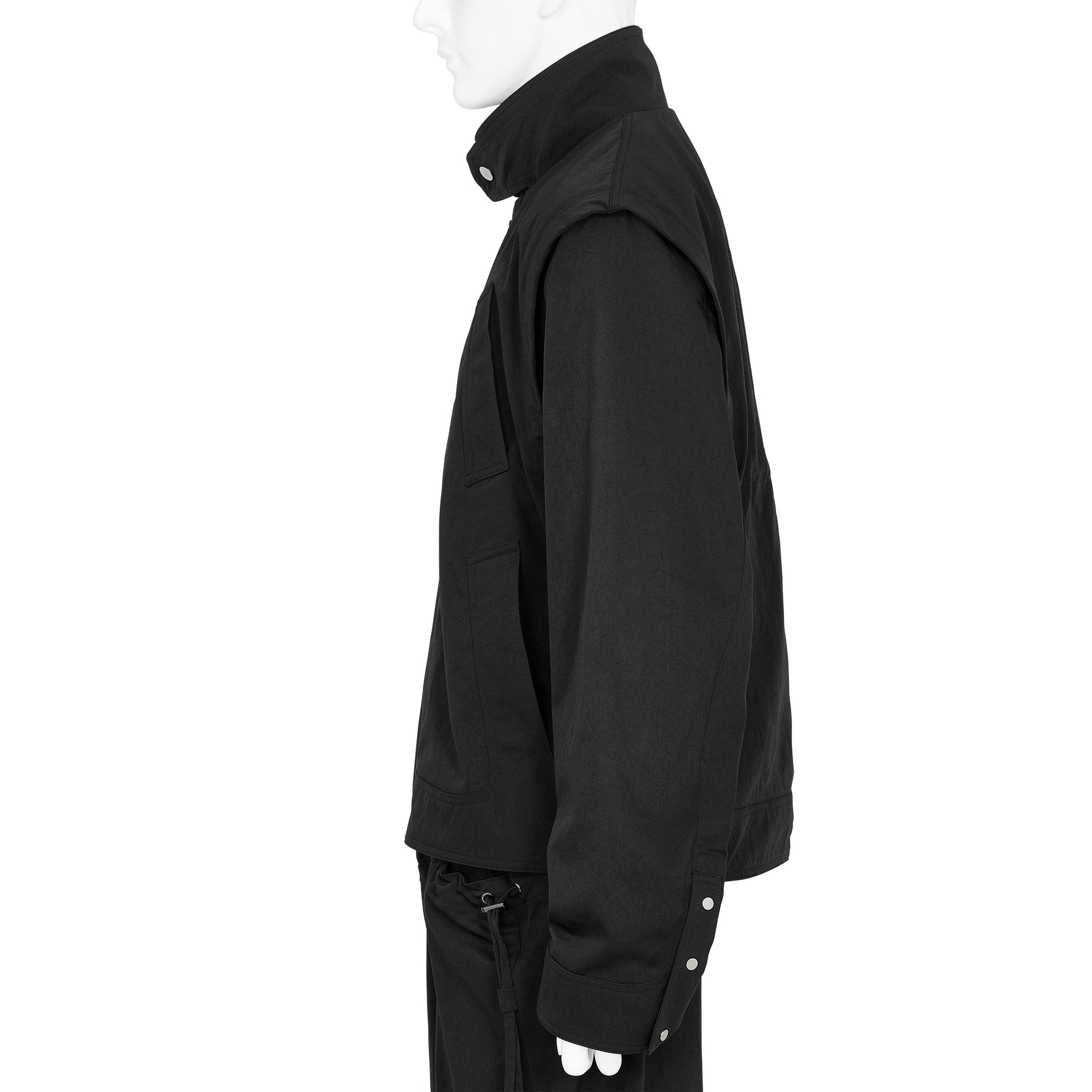 PISTULA JACKET SHUNGITE BLACK