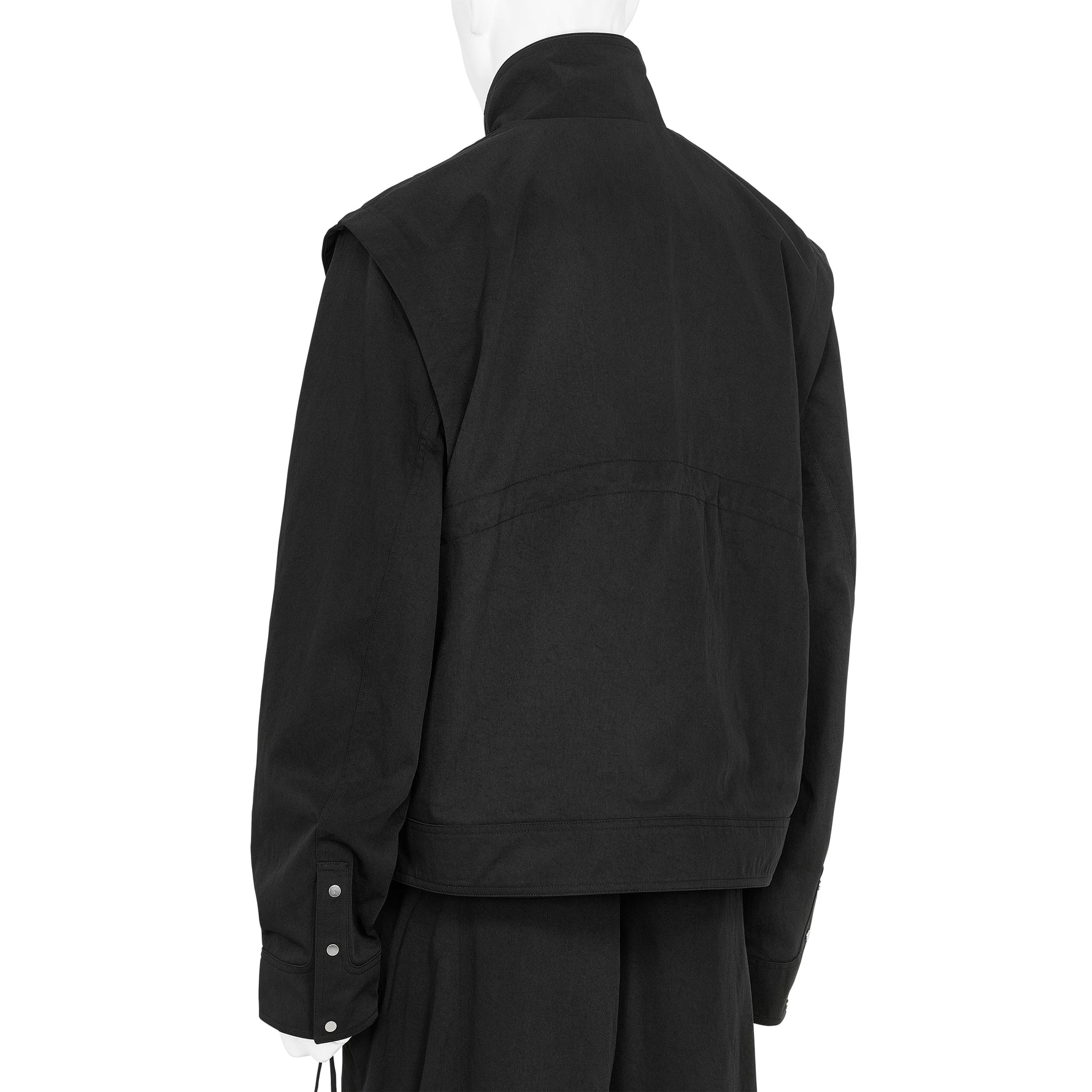 PISTULA JACKET SHUNGITE BLACK