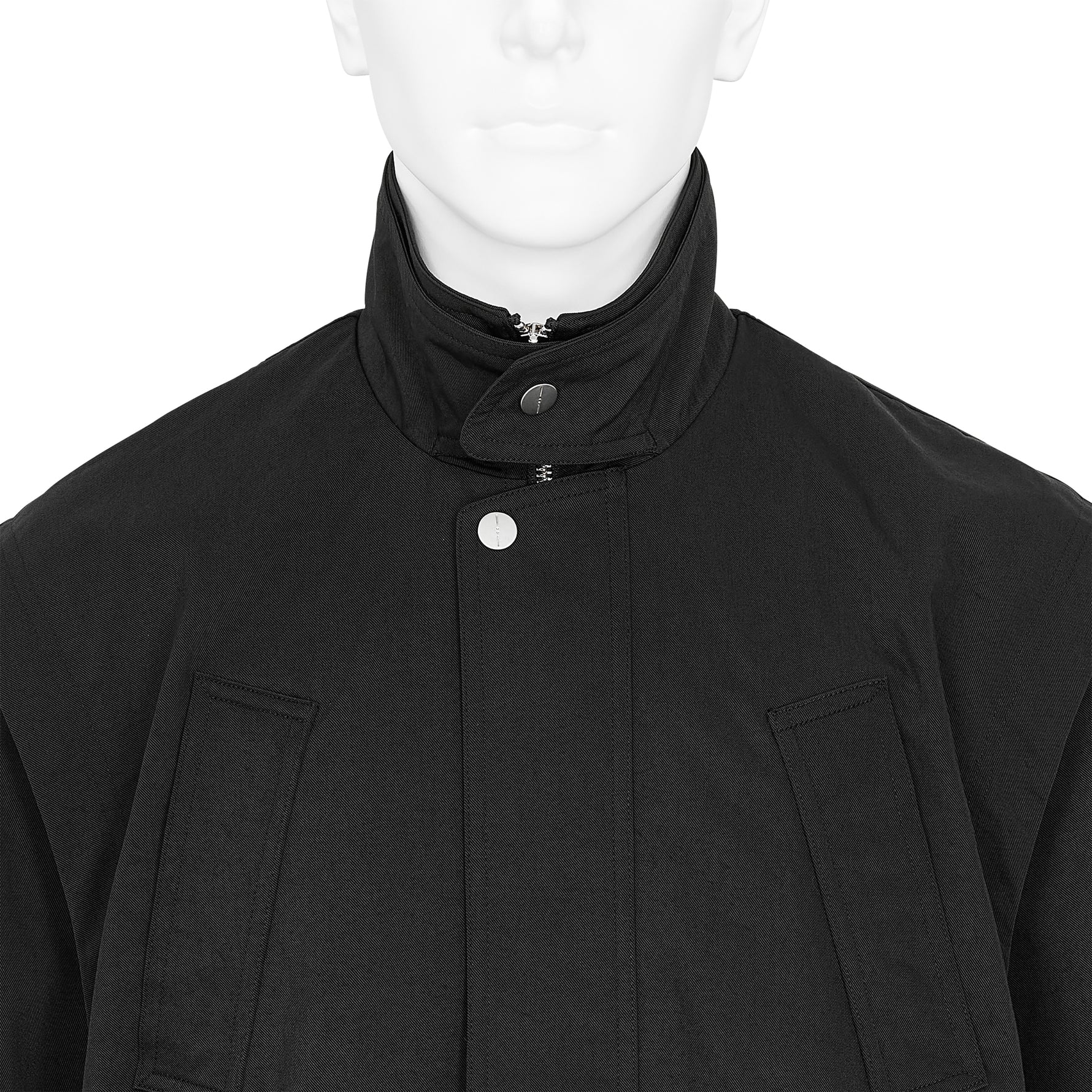 PISTULA JACKET SHUNGITE BLACK