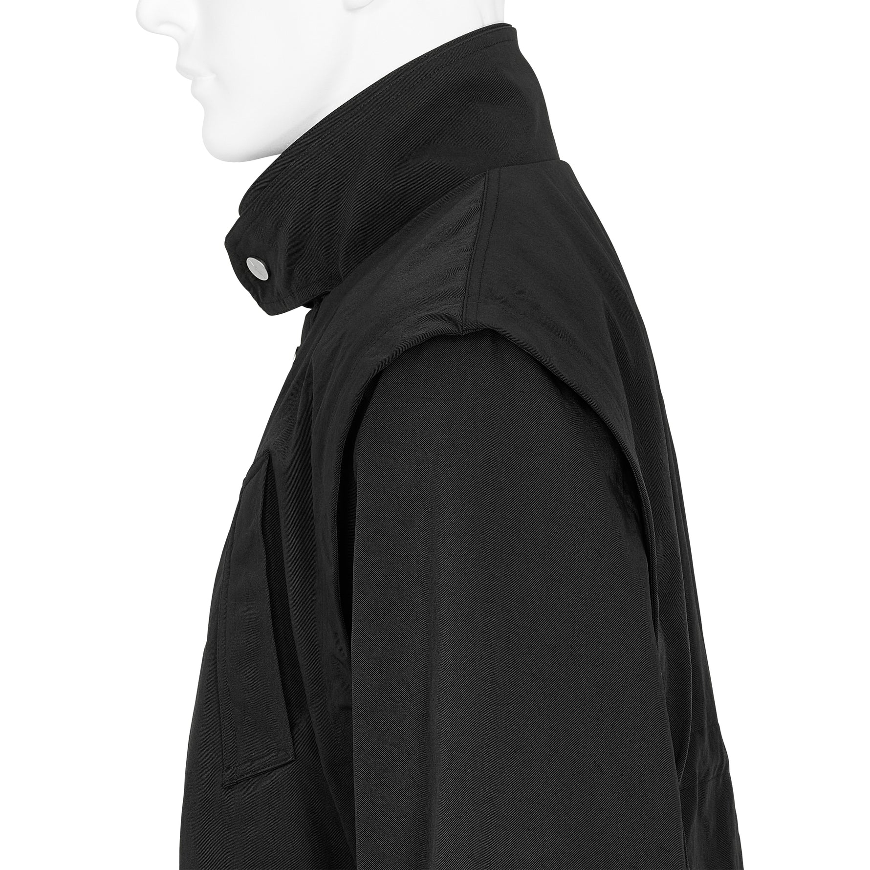 PISTULA JACKET SHUNGITE BLACK