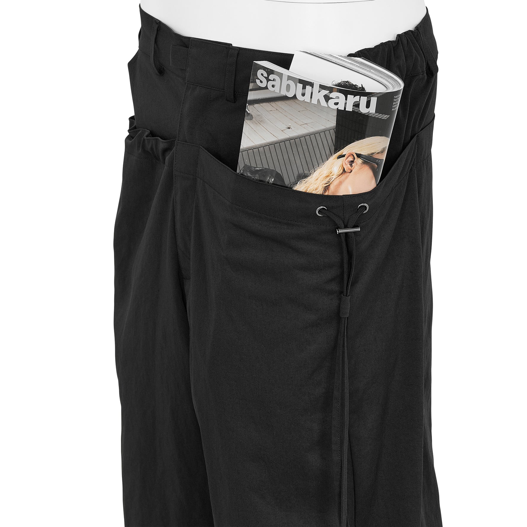 PISTULA TROUSERS SHUNGITE BLACK