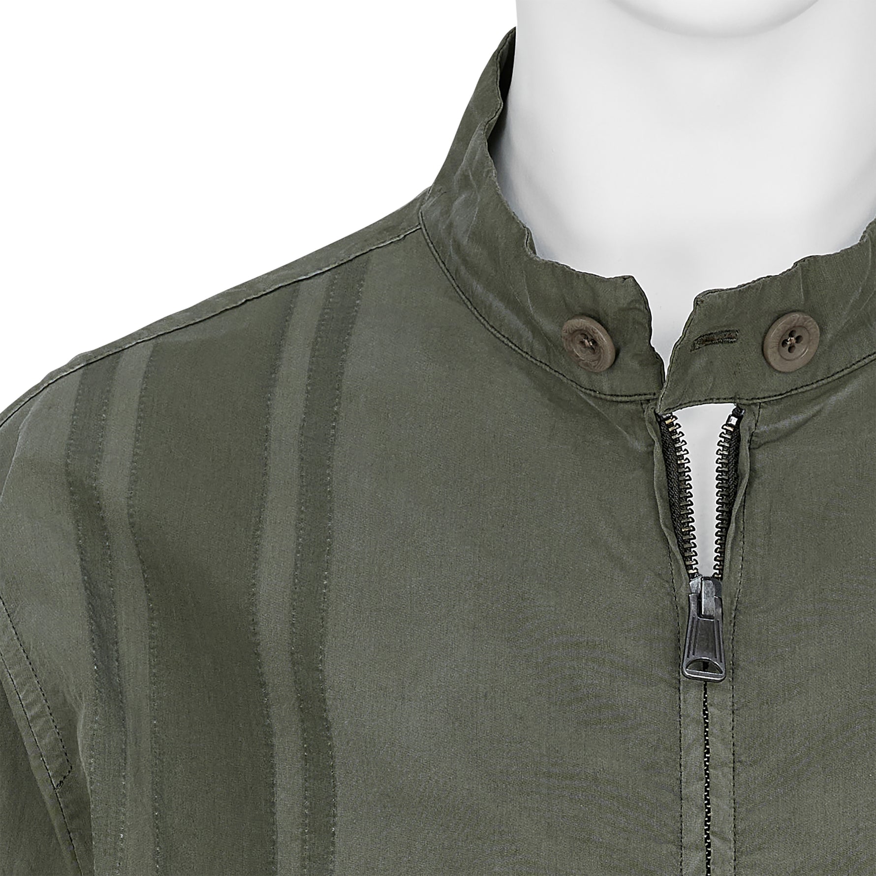 VINTAGE STYLE SPORTS WEAR JACKET KHAKI
