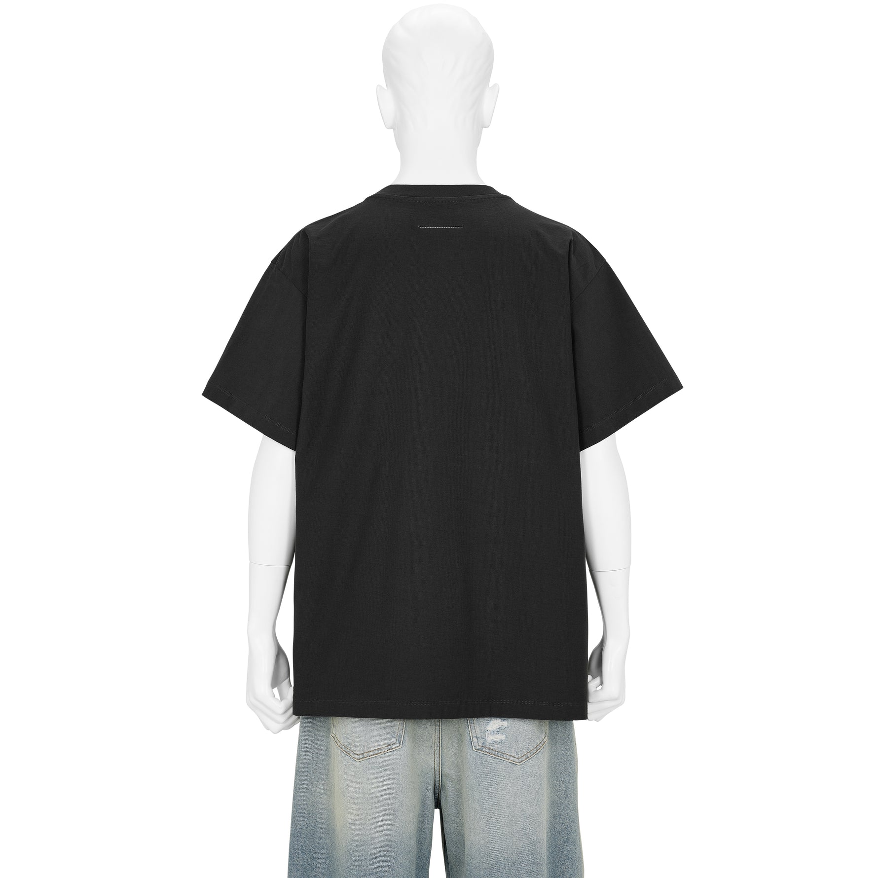 TOPAZ BLUE TEE SHIRT BLACK