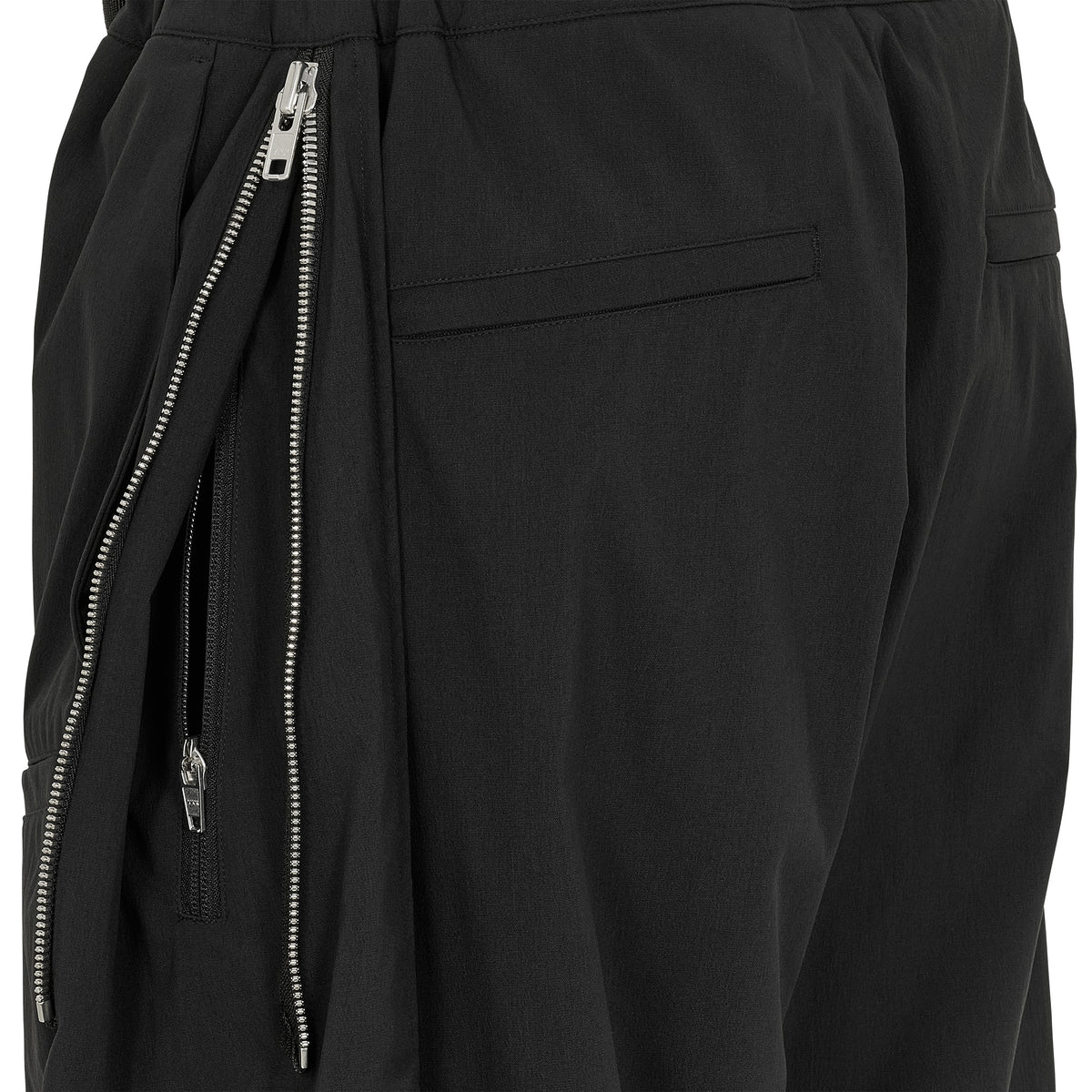 P63-E ENCAPSULATED NYLON DRAWCORD PANT BLACK