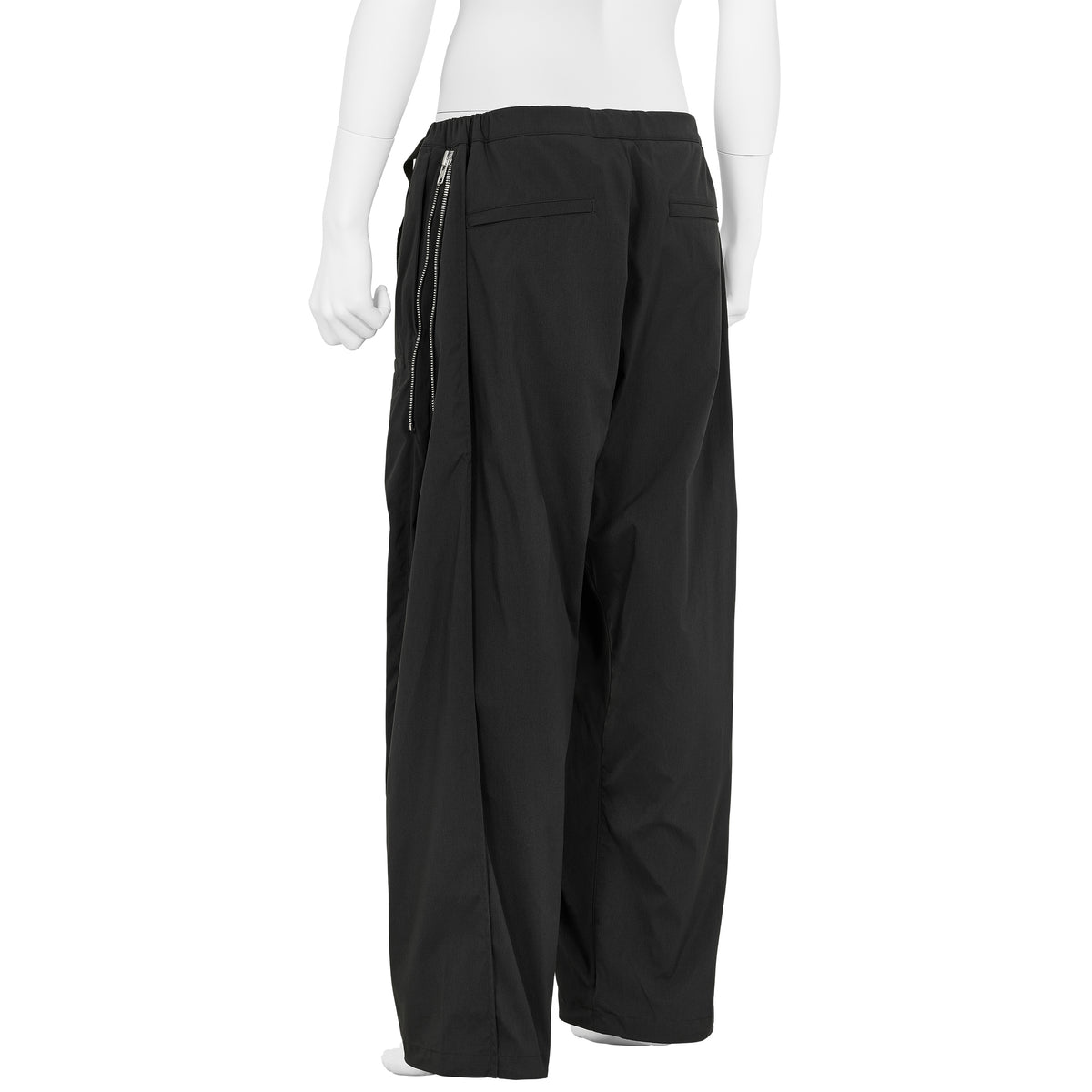 P63-E ENCAPSULATED NYLON DRAWCORD PANT BLACK