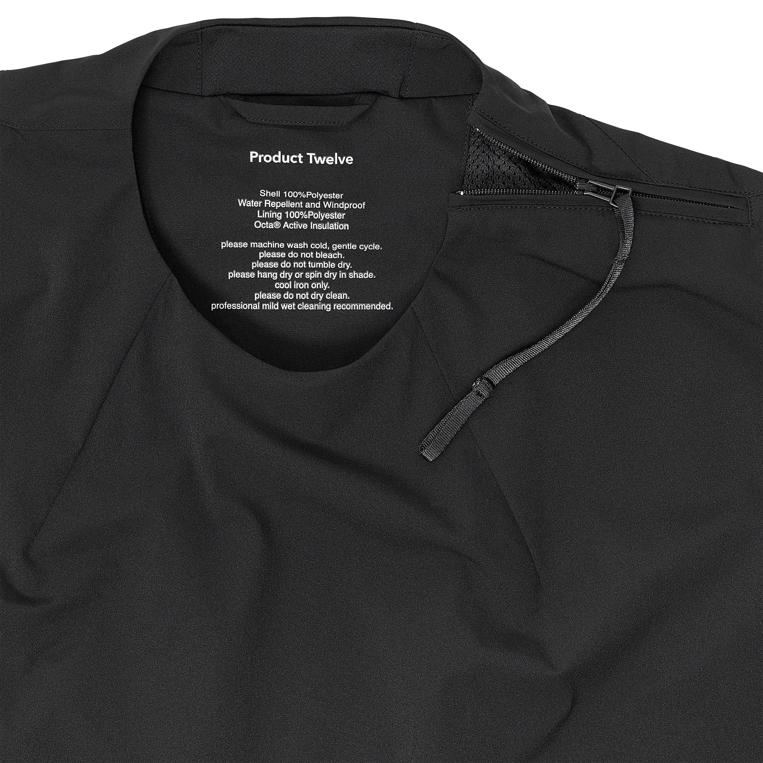 COLLABORATION Octa® PULLOVER BLACK