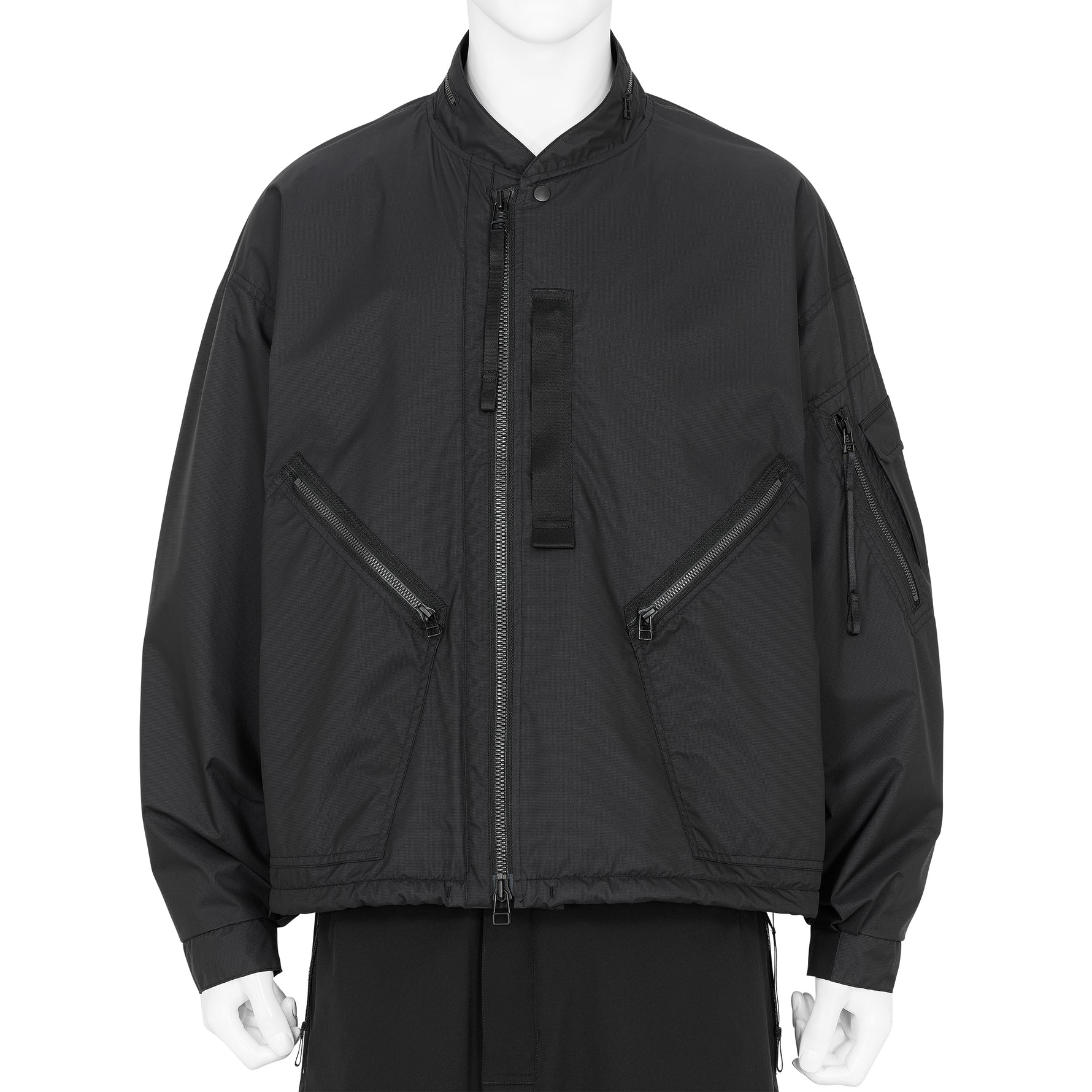 COLLABORATION LIGHTWEIGHT WARM SHELL JACKET WITH Octa® BLACK