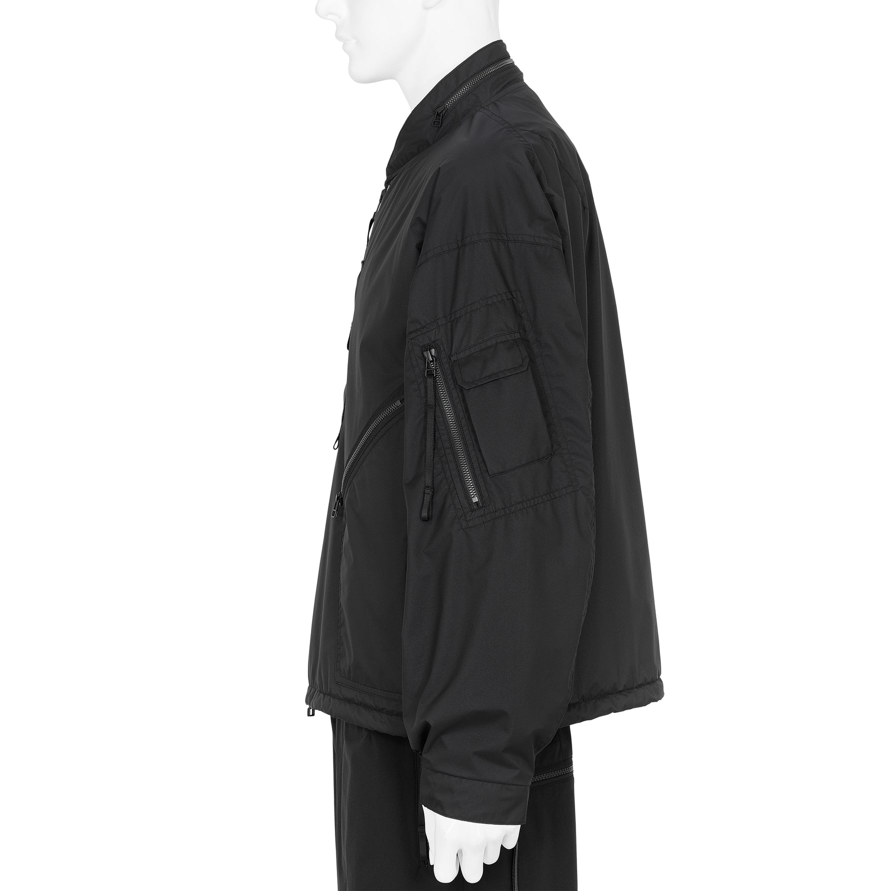 COLLABORATION LIGHTWEIGHT WARM SHELL JACKET WITH Octa® BLACK