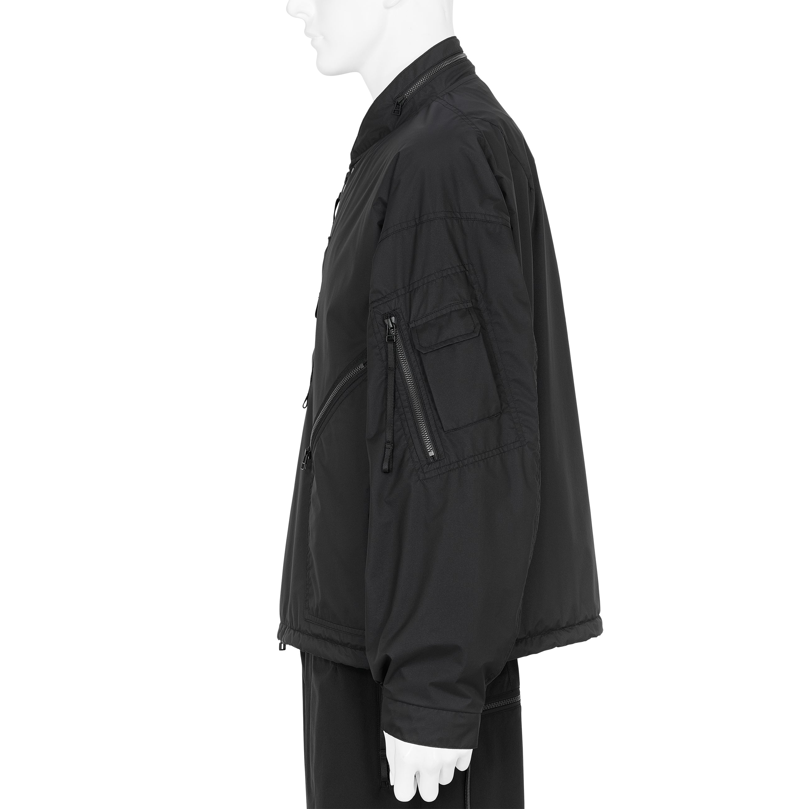 COLLABORATION LIGHTWEIGHT WARM SHELL JACKET WITH Octa® BLACK