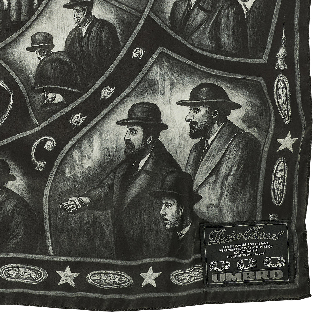 CROWD MASKED FOULARD BLACK