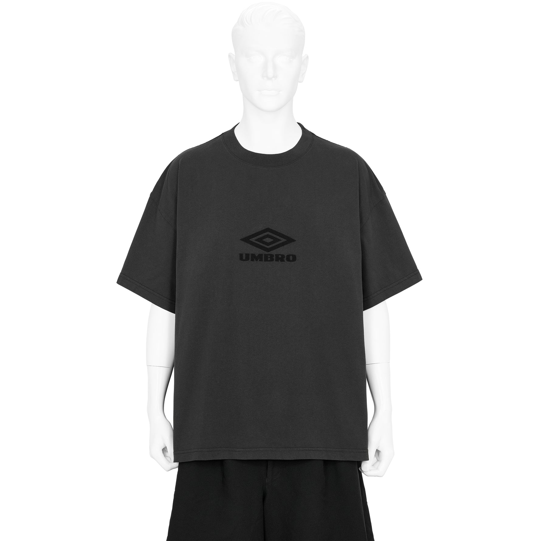 OG LOGO TEE SHIRT WASHED BLACK