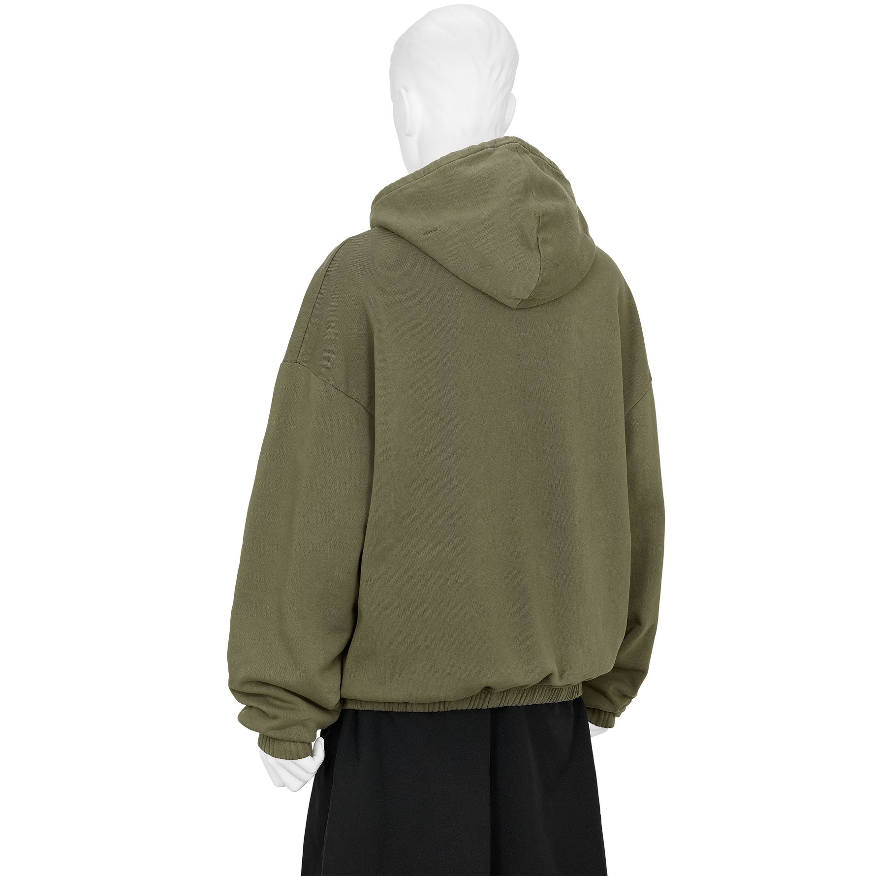 OG LOGO MASK HOODIE ARMY GREEN