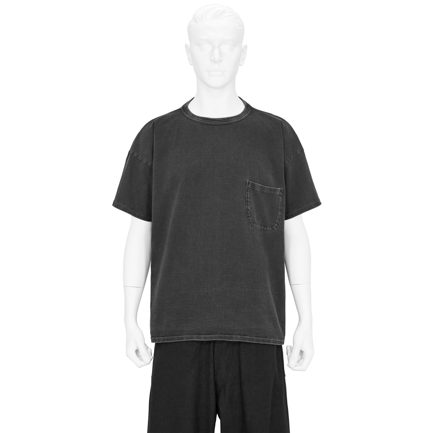 LOT.601 TEE SHIRT SUMI DYED BLACK