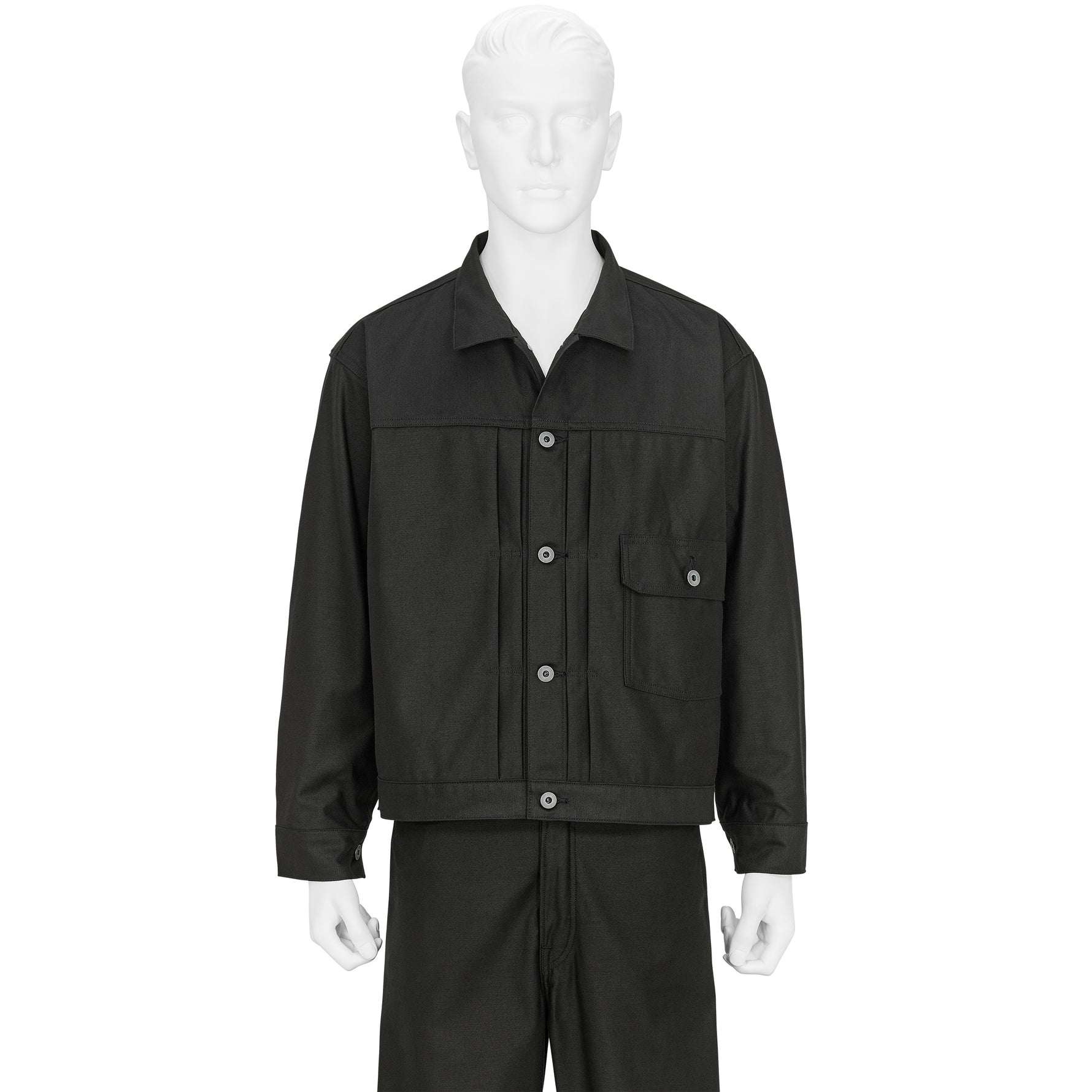 LOT.333 BUCKLE BACKED JACKET BLACK