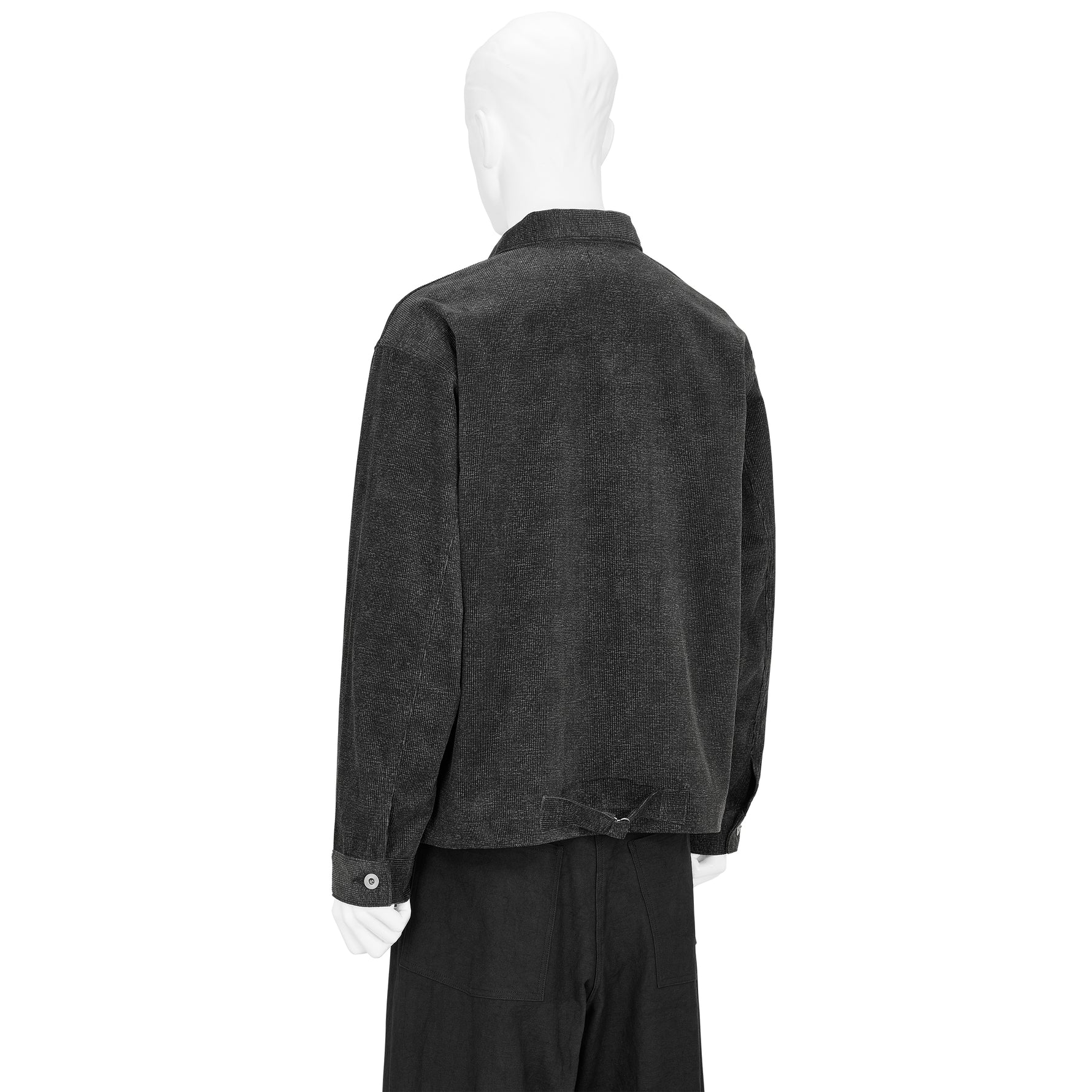 LOT.303 COVERALL JACKET MELANGE CHARCOAL