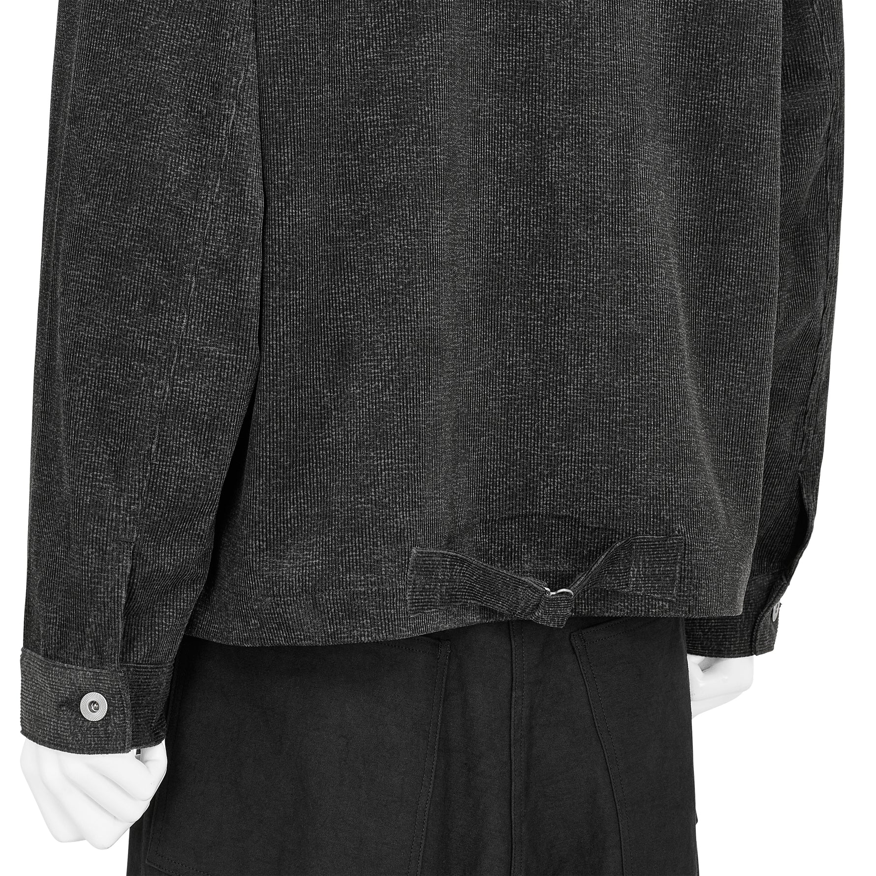 LOT.303 COVERALL JACKET MELANGE CHARCOAL