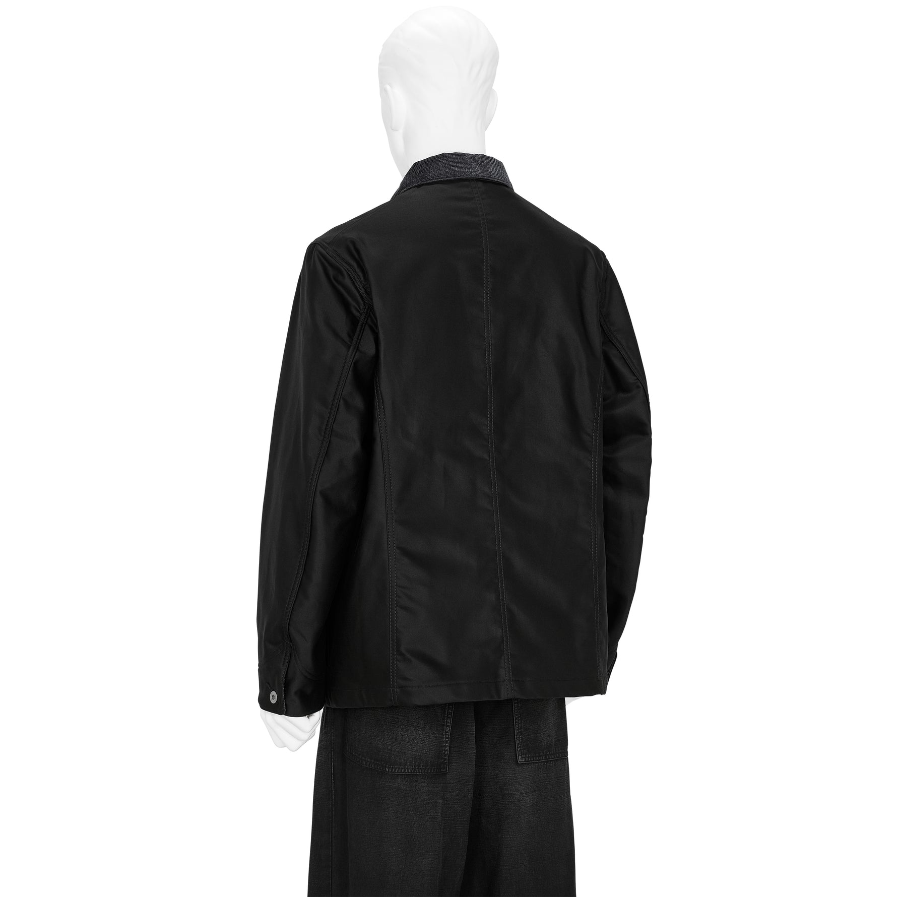 LOT.304 BLANKET LINING COVERALL BLACK