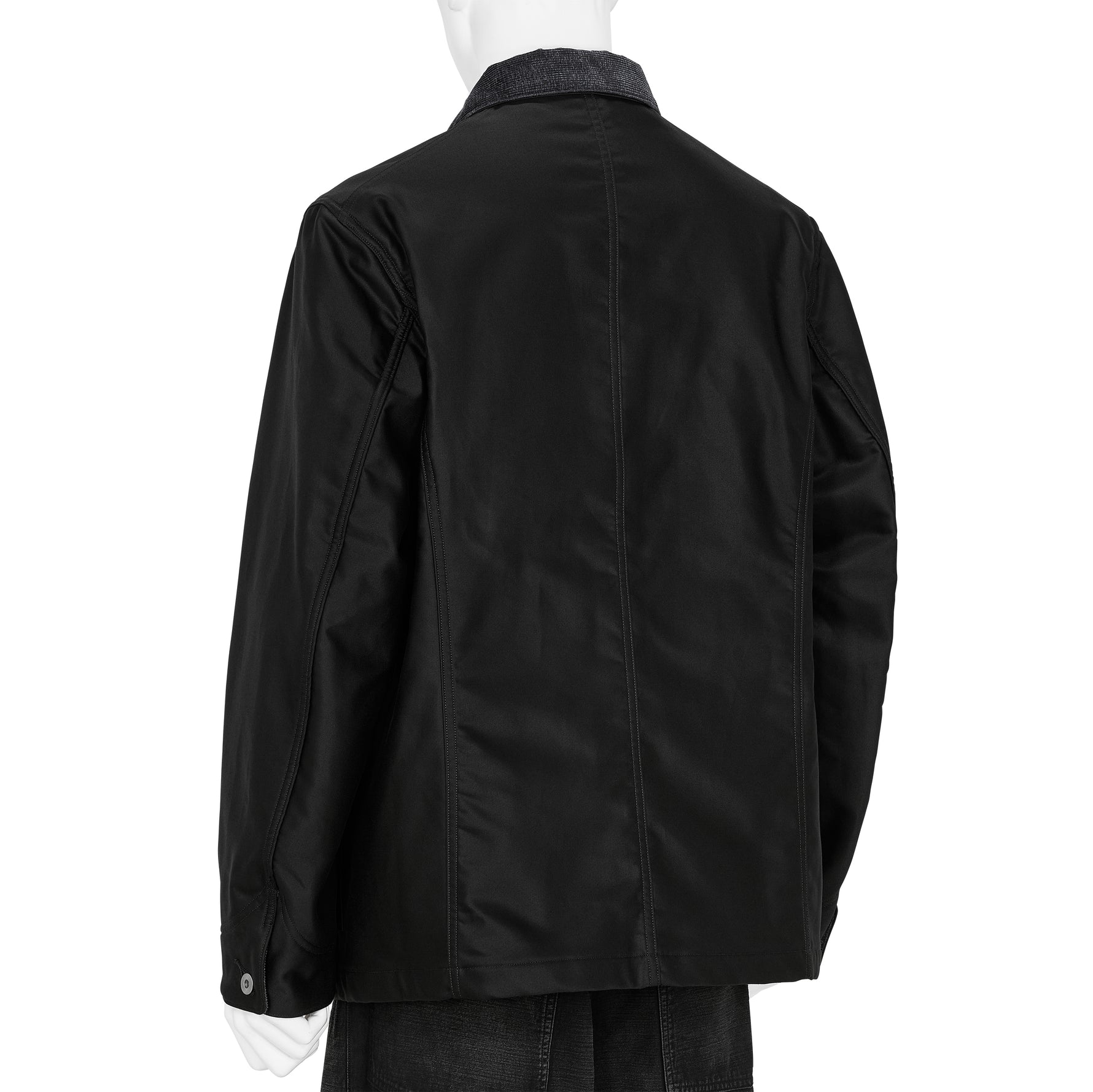 LOT.304 BLANKET LINING COVERALL BLACK