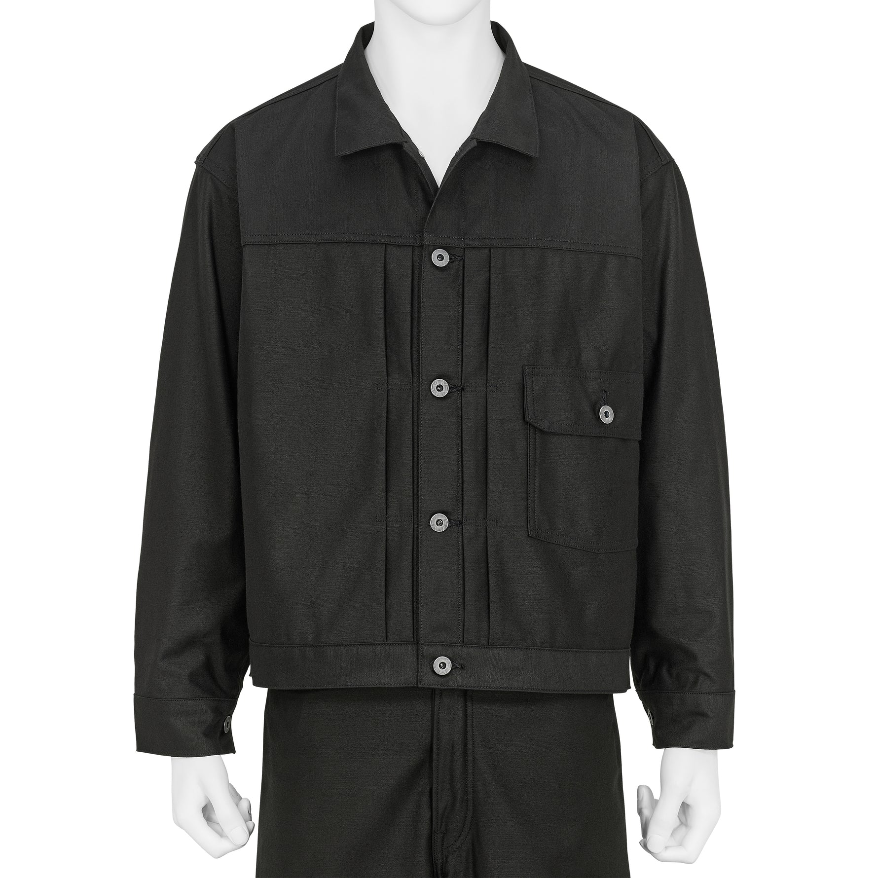 LOT.333 BUCKLE BACKED JACKET BLACK