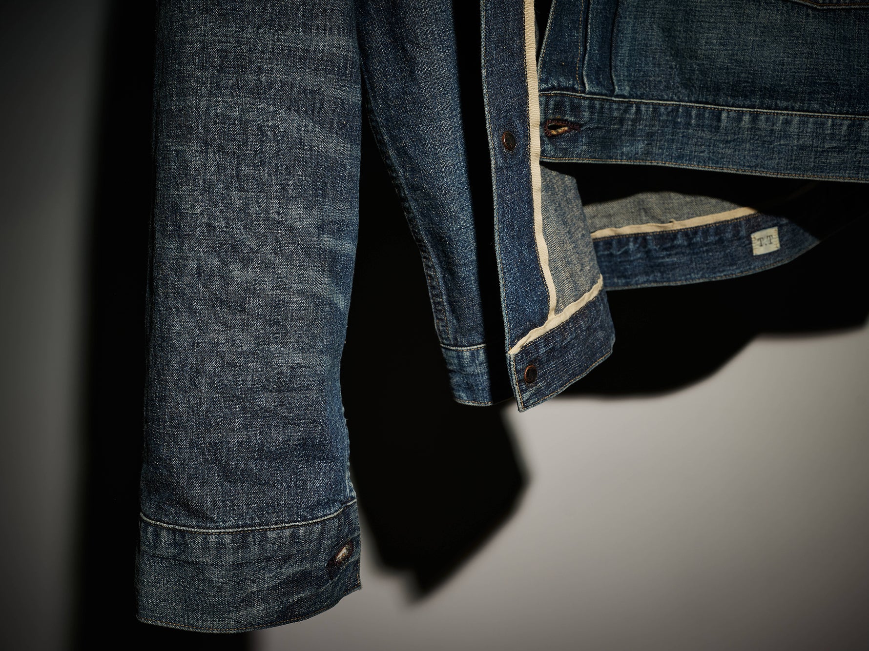LOT.720 DAMAGED DENIM JACKET C.1930 DAMAGED INDIGO