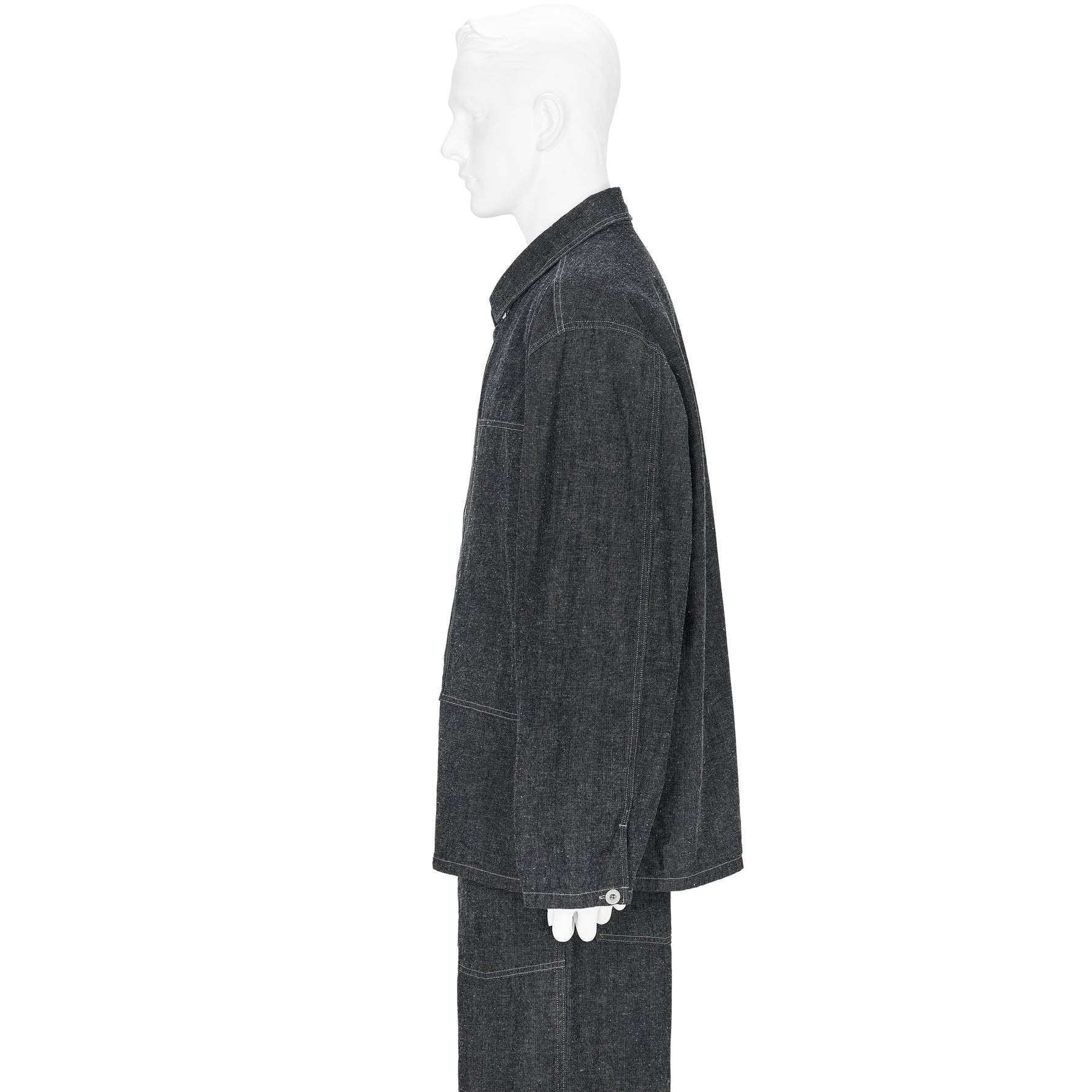 LOT.718 MODIFIED U.S.ARMY M-35 DENIM PULLOVER INDIGO