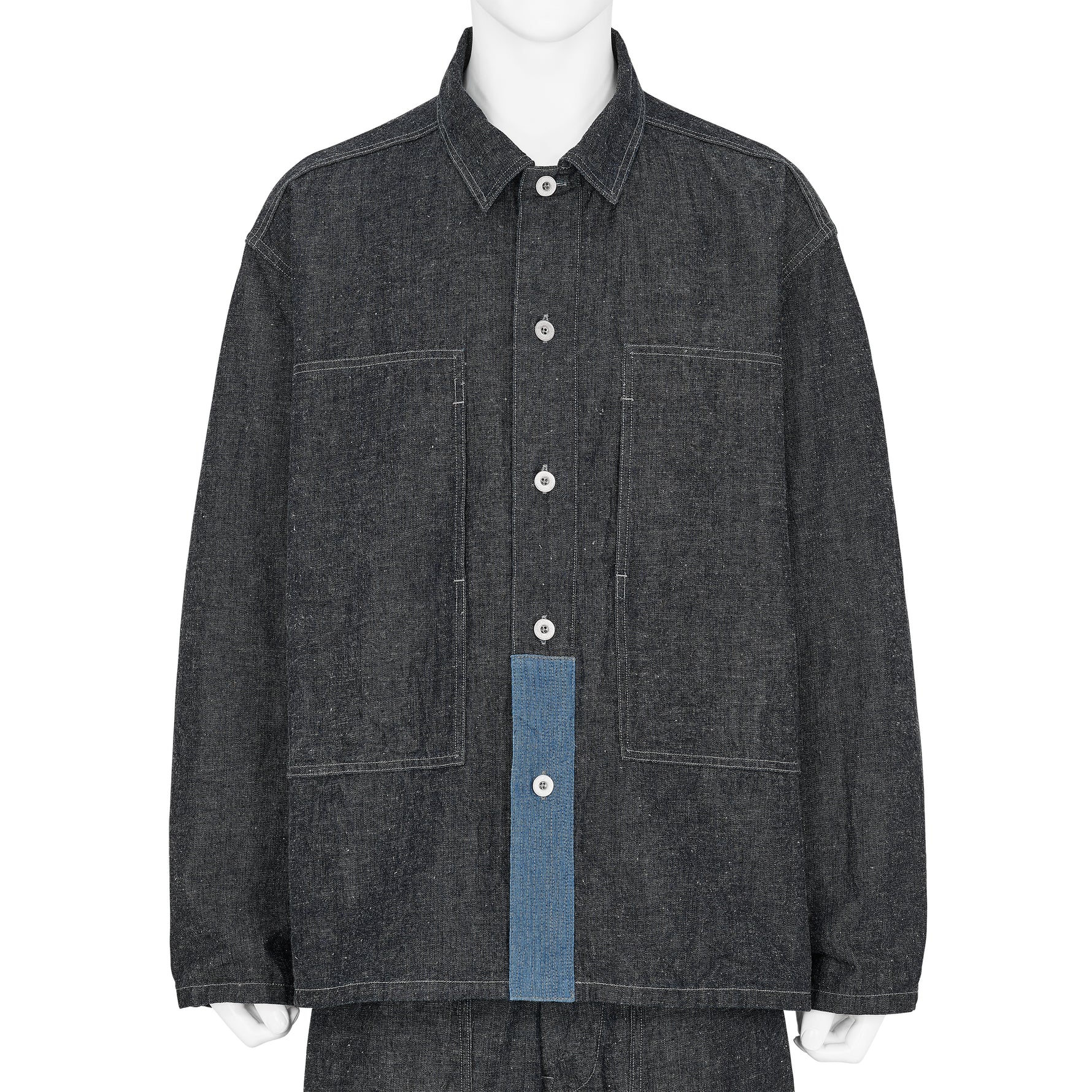 LOT.718 MODIFIED U.S.ARMY M-35 DENIM PULLOVER INDIGO