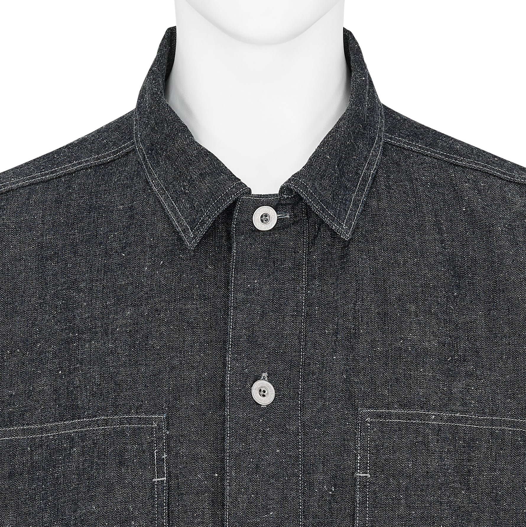 LOT.718 MODIFIED U.S.ARMY M-35 DENIM PULLOVER INDIGO