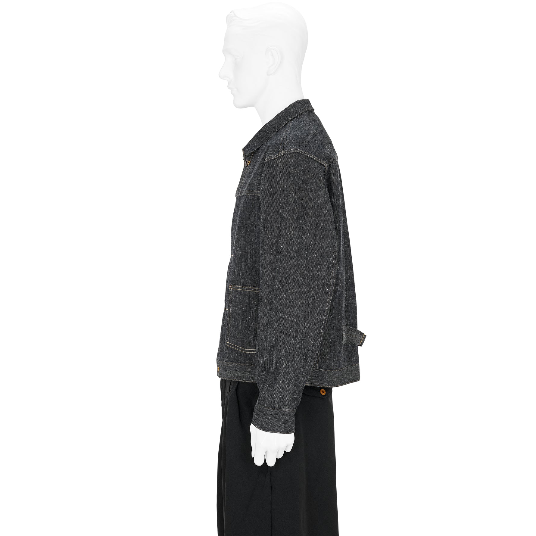 LOT.714 DENIM JACKET SIDE PANEL INDIGO