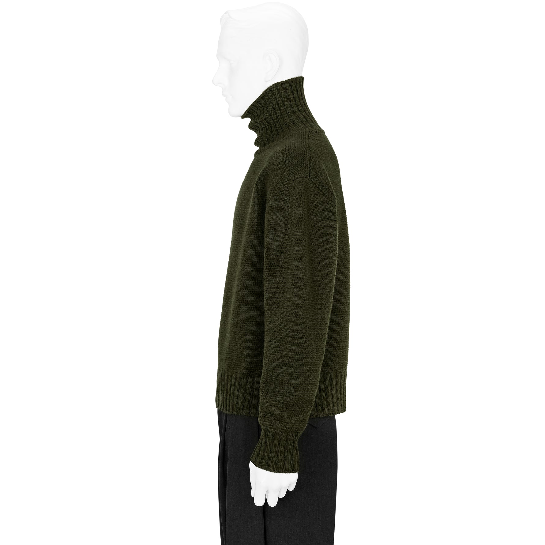 LOT.527 A.R.C TURTLENECK SWEATER KHAKI