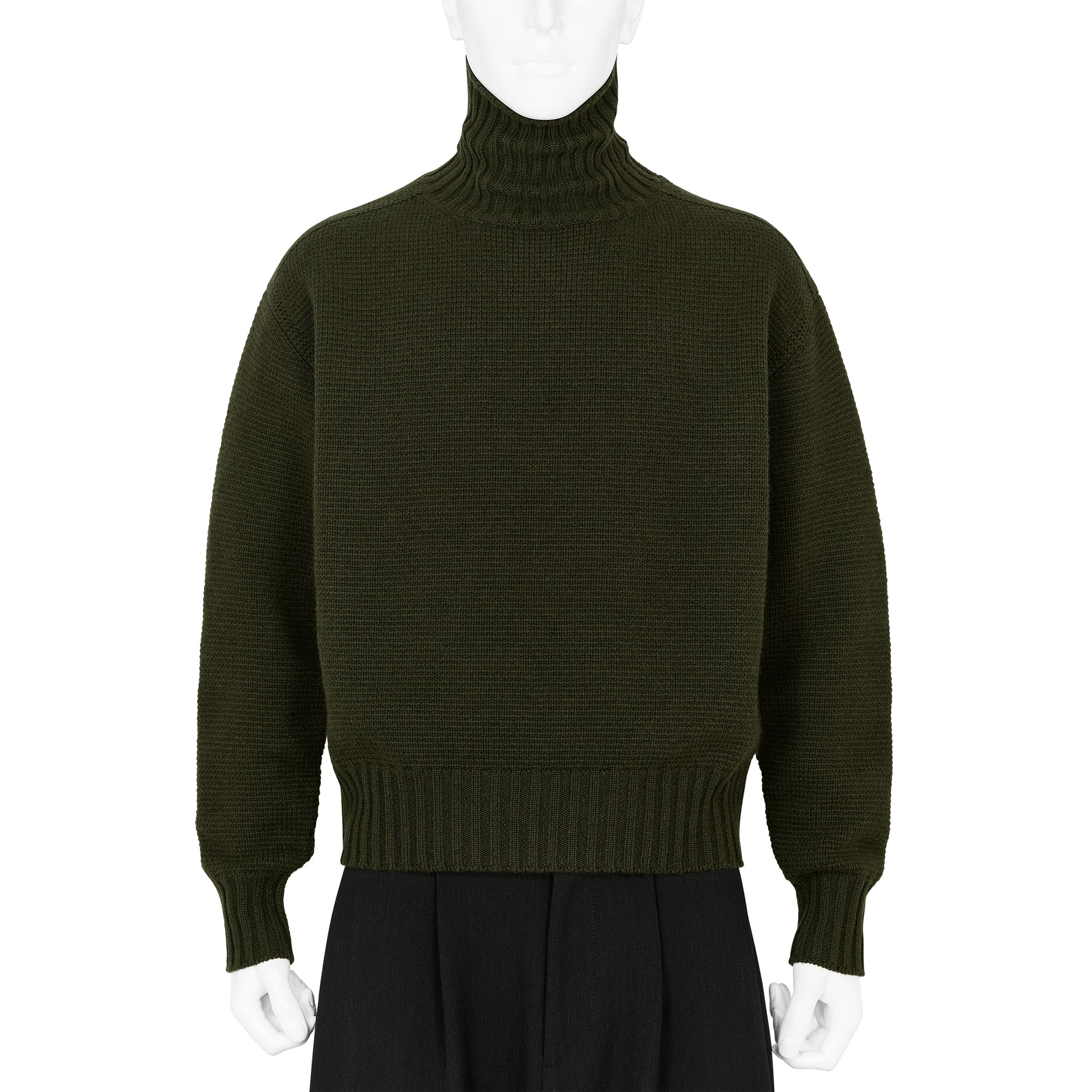 LOT.527 A.R.C TURTLENECK SWEATER KHAKI