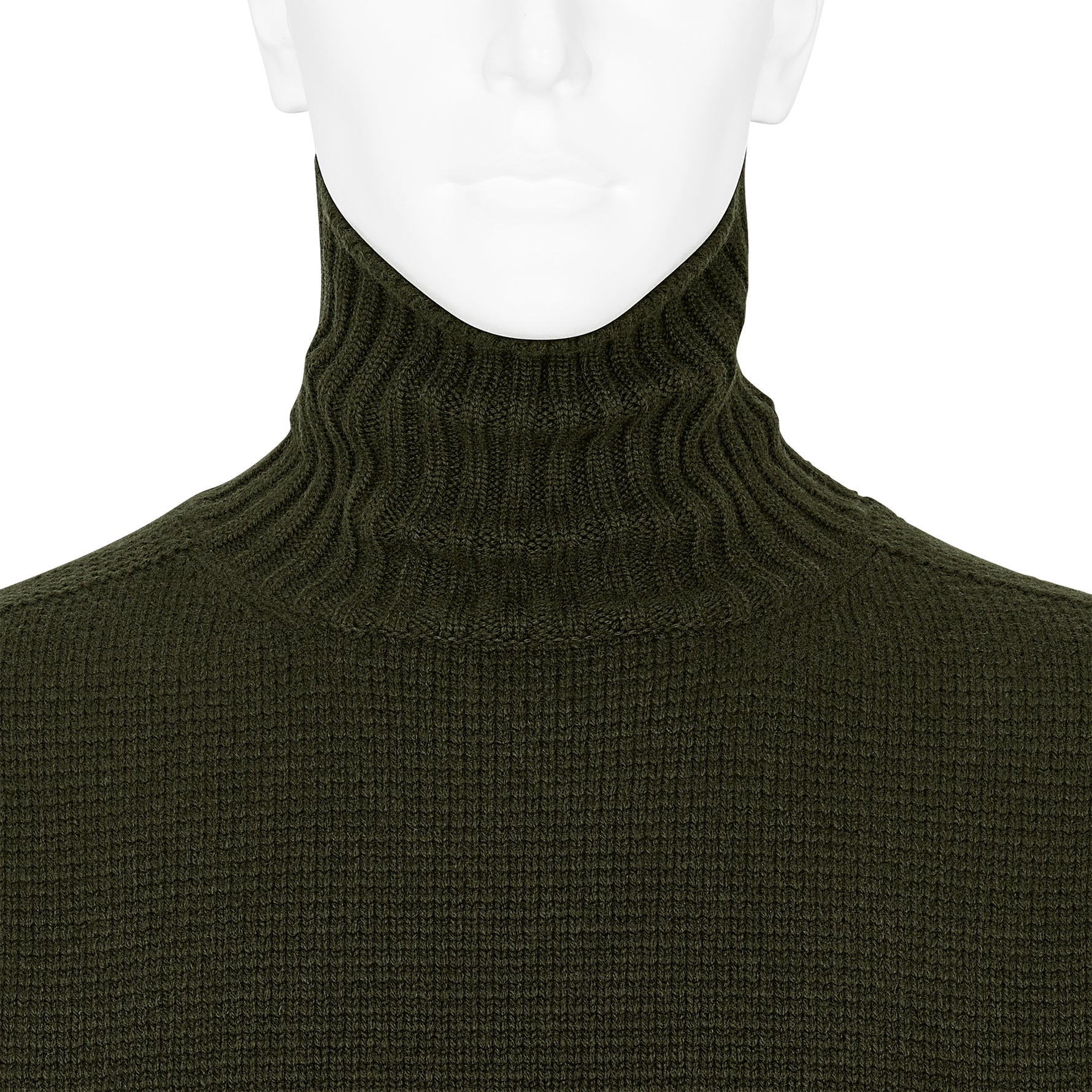 LOT.527 A.R.C TURTLENECK SWEATER KHAKI
