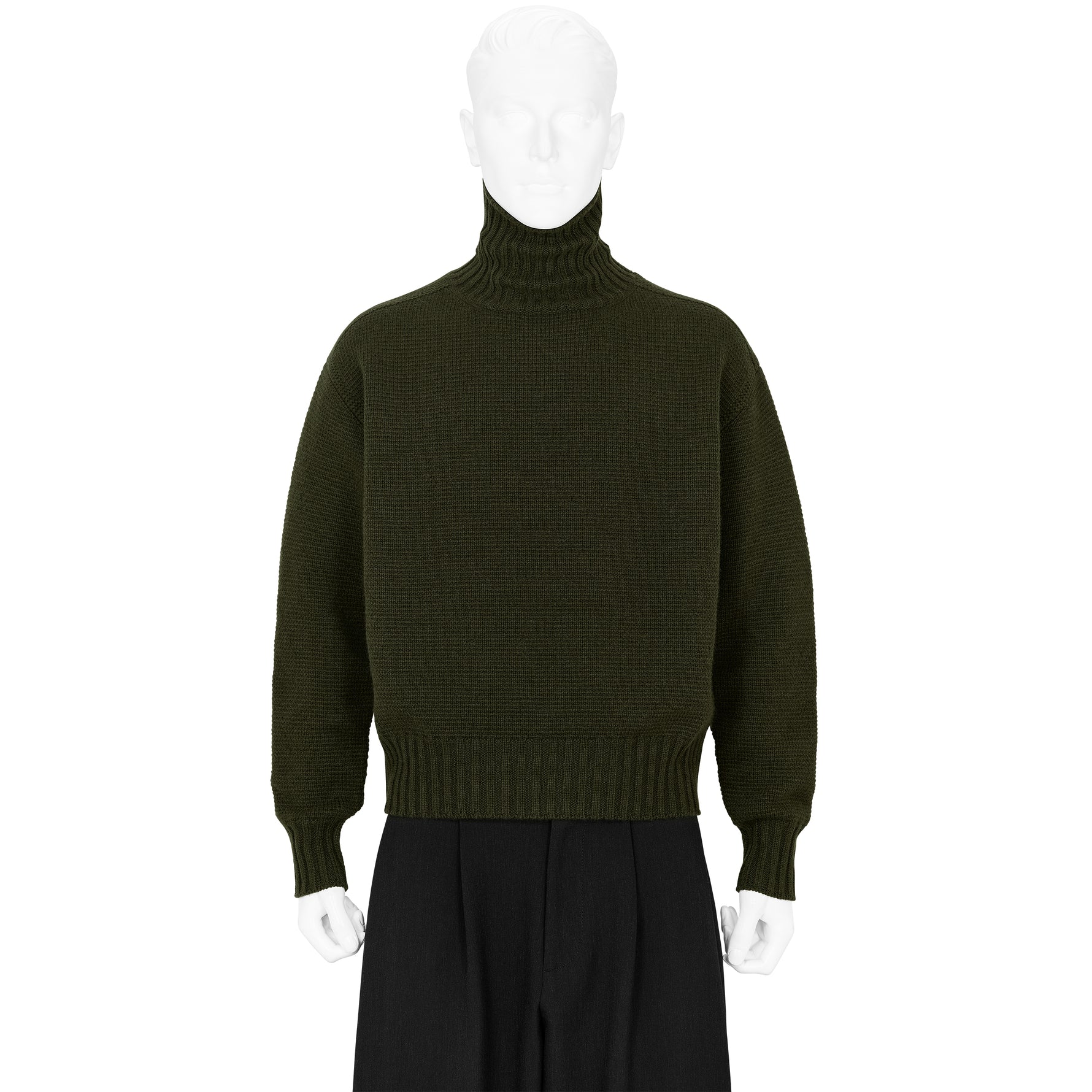 LOT.527 A.R.C TURTLENECK SWEATER KHAKI