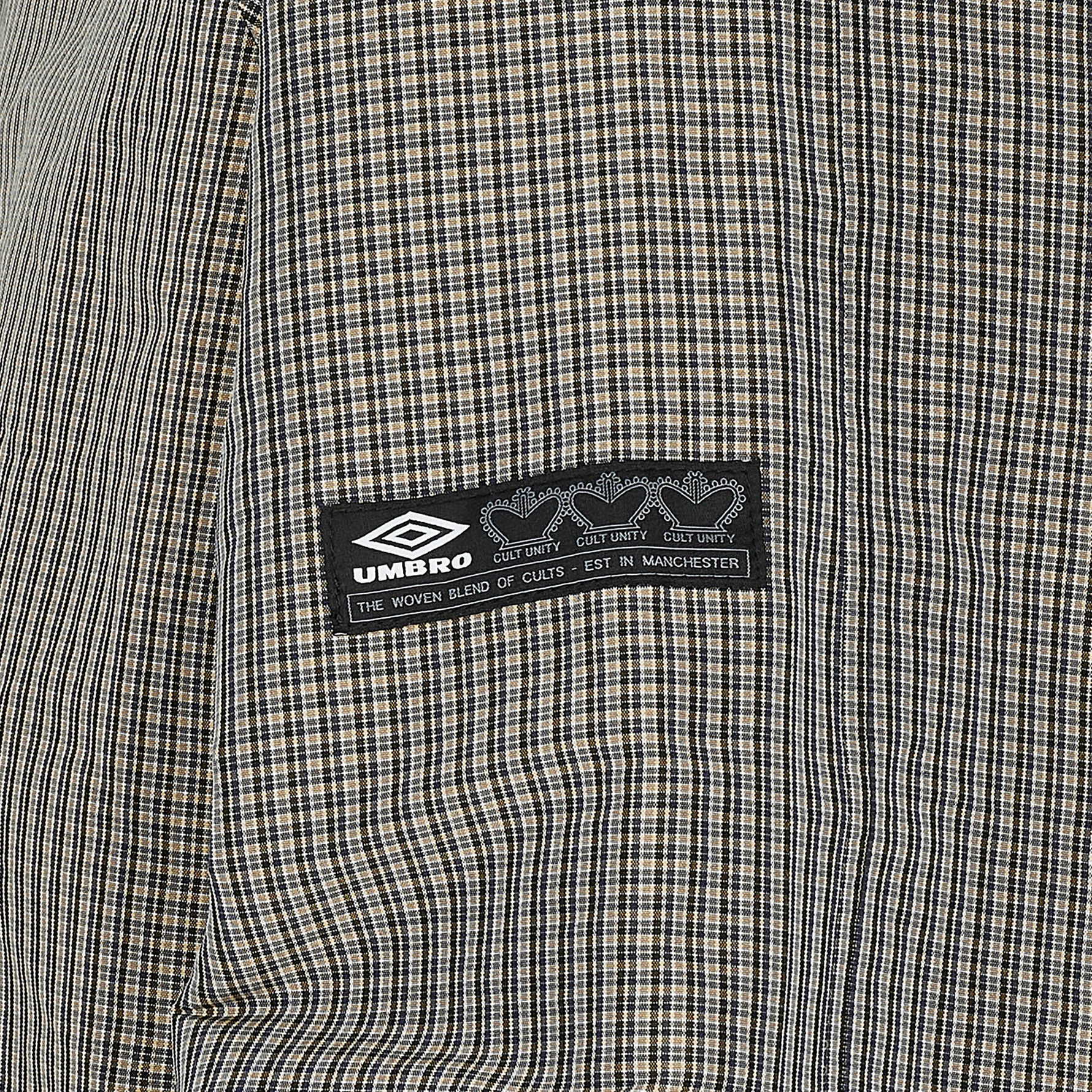 SMOCK CHECK ANORAK BEIGE