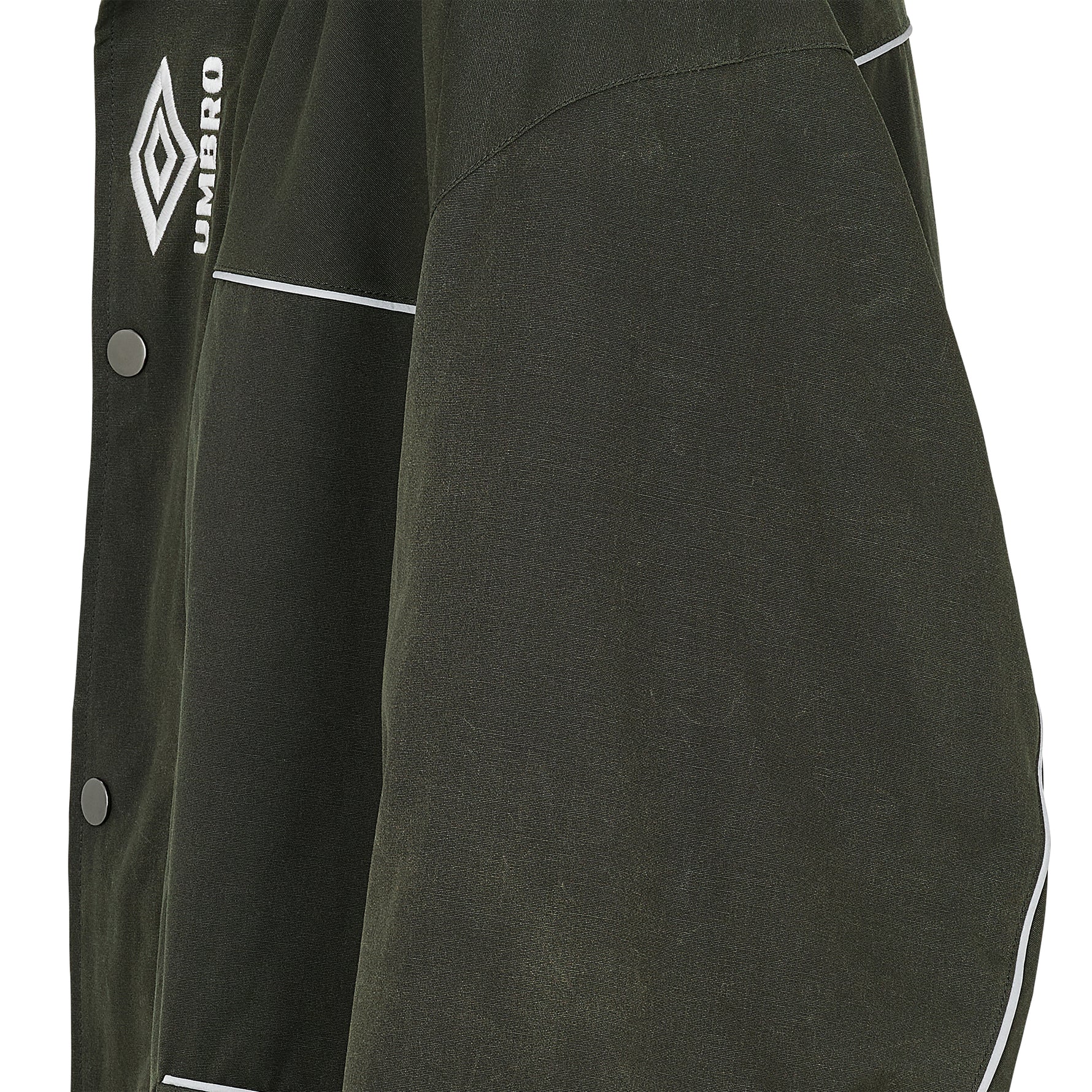TRAINER WAXED JACKET DARK OLIVE