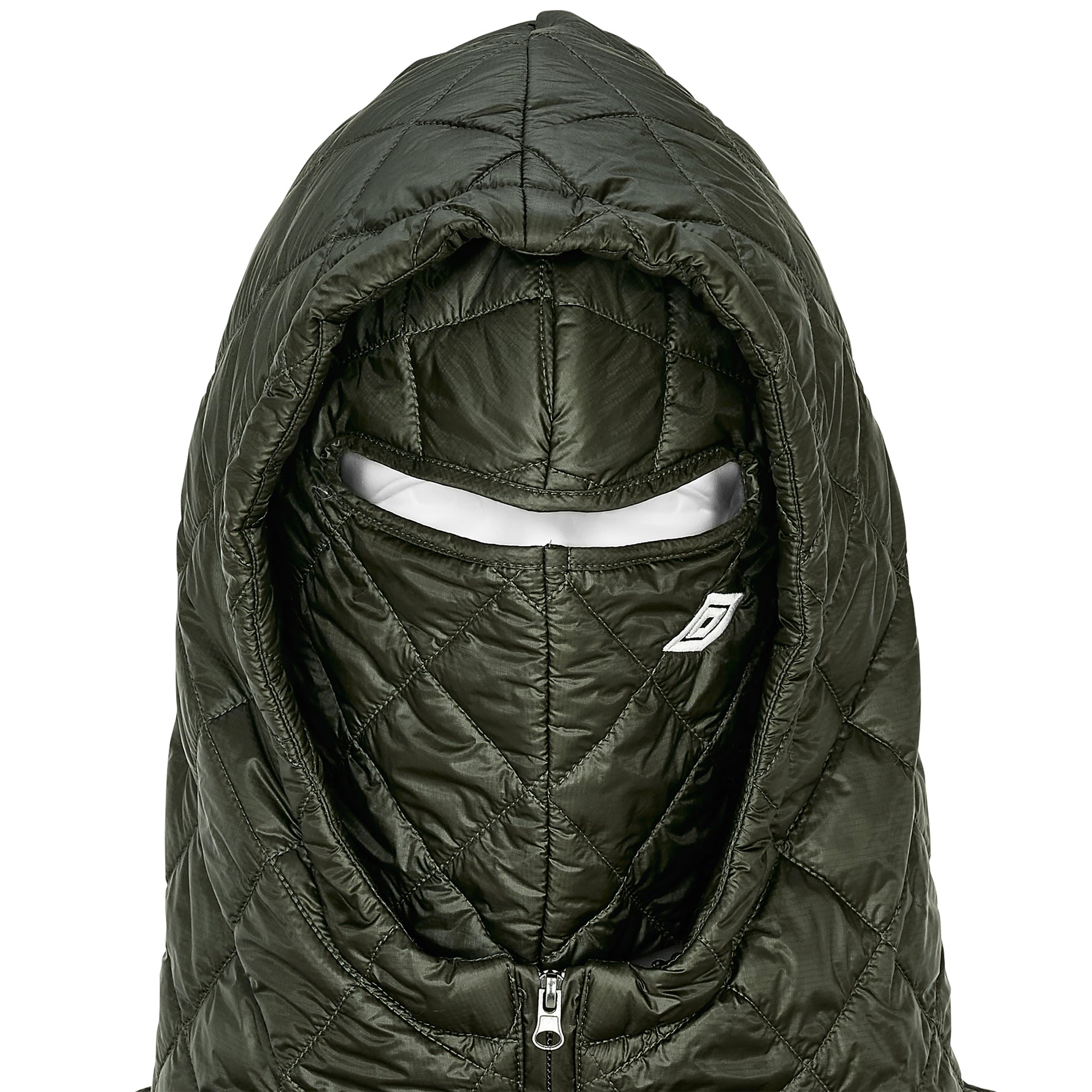 MASKED DIAMOND ANORAK DARK OLIVE