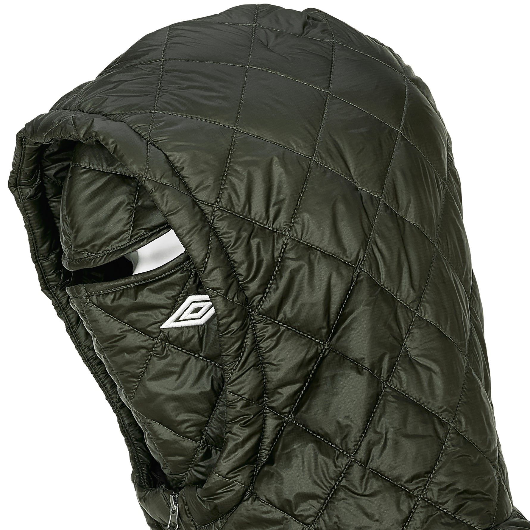 MASKED DIAMOND ANORAK DARK OLIVE