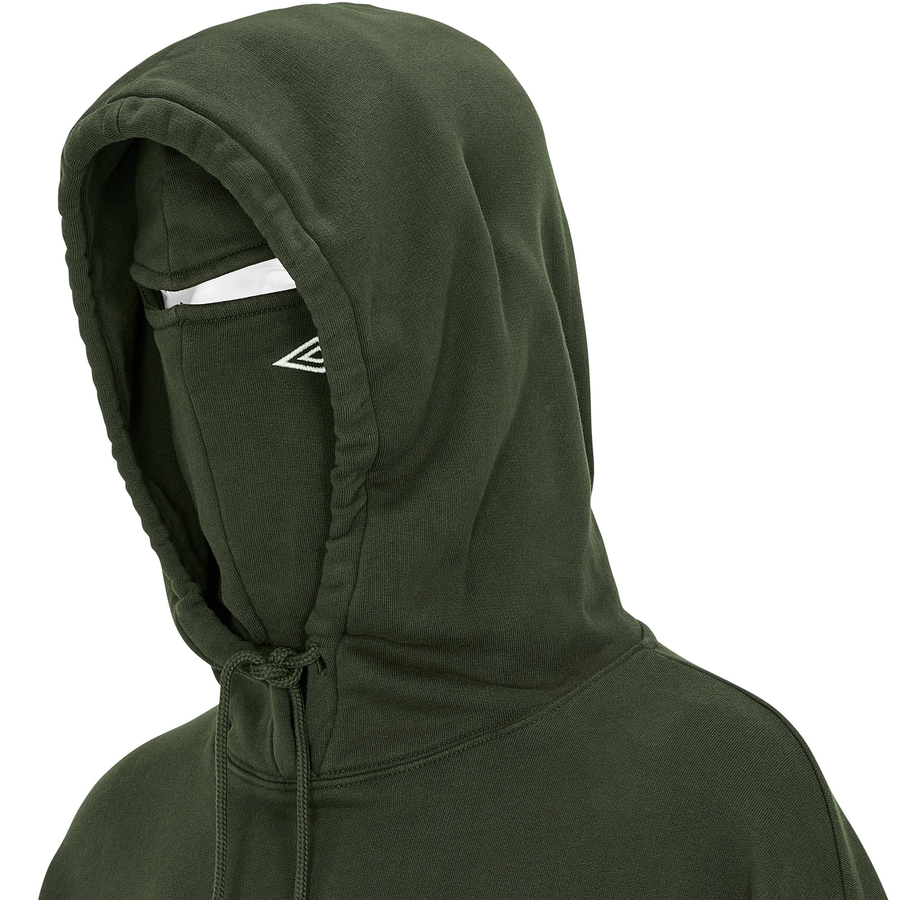 MANCHESTER MASKED HOODIE OLIVE