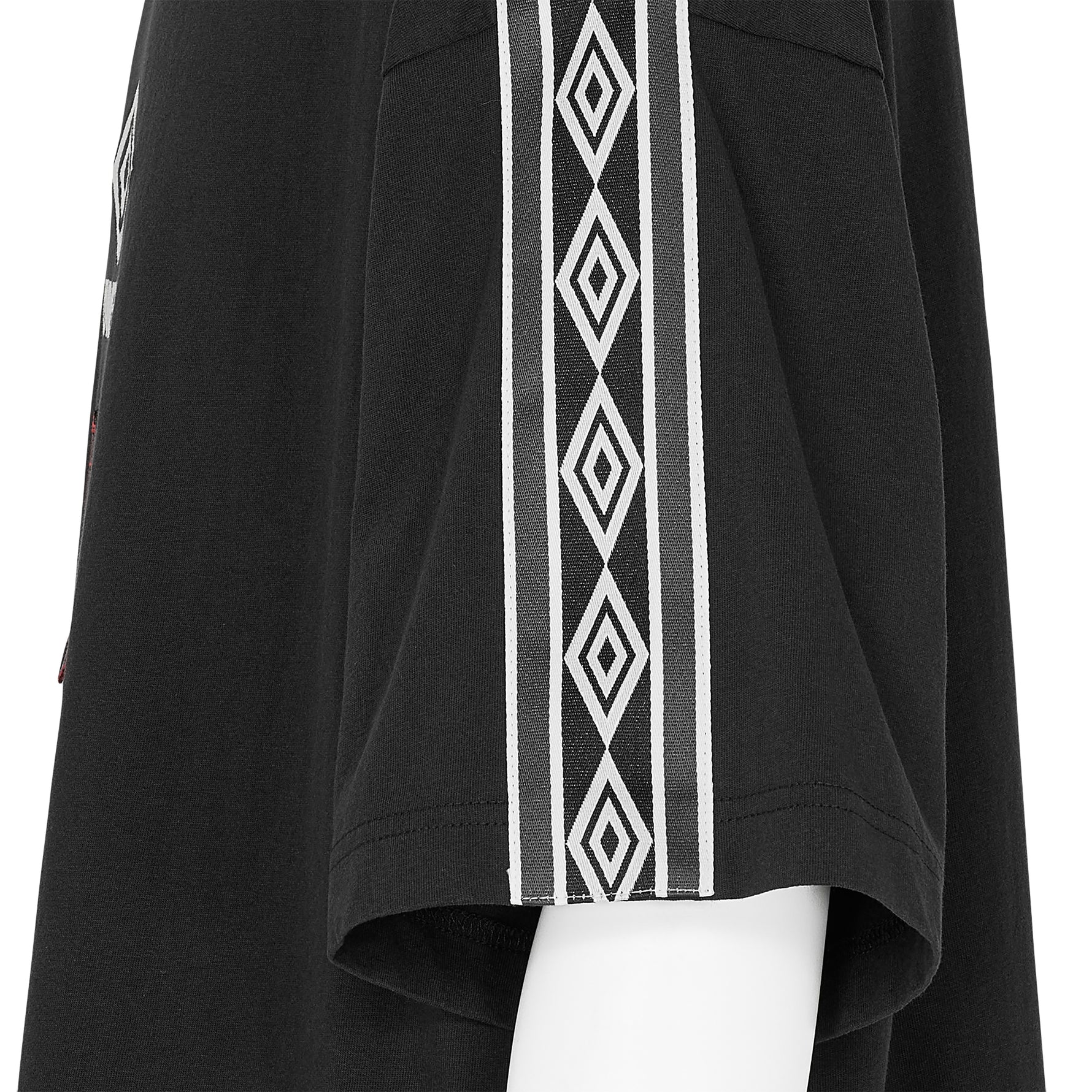 OG TAPE TEE SHIRT WASHED BLACK