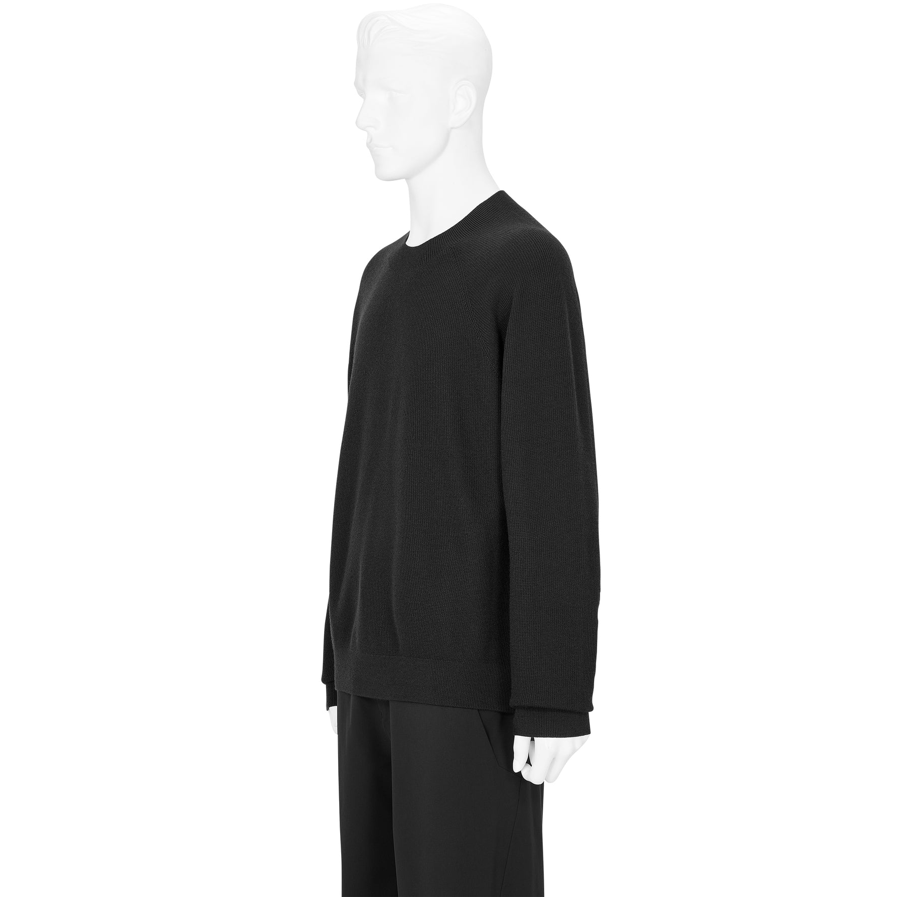CONIC WOOL MIDLAYER BLACK
