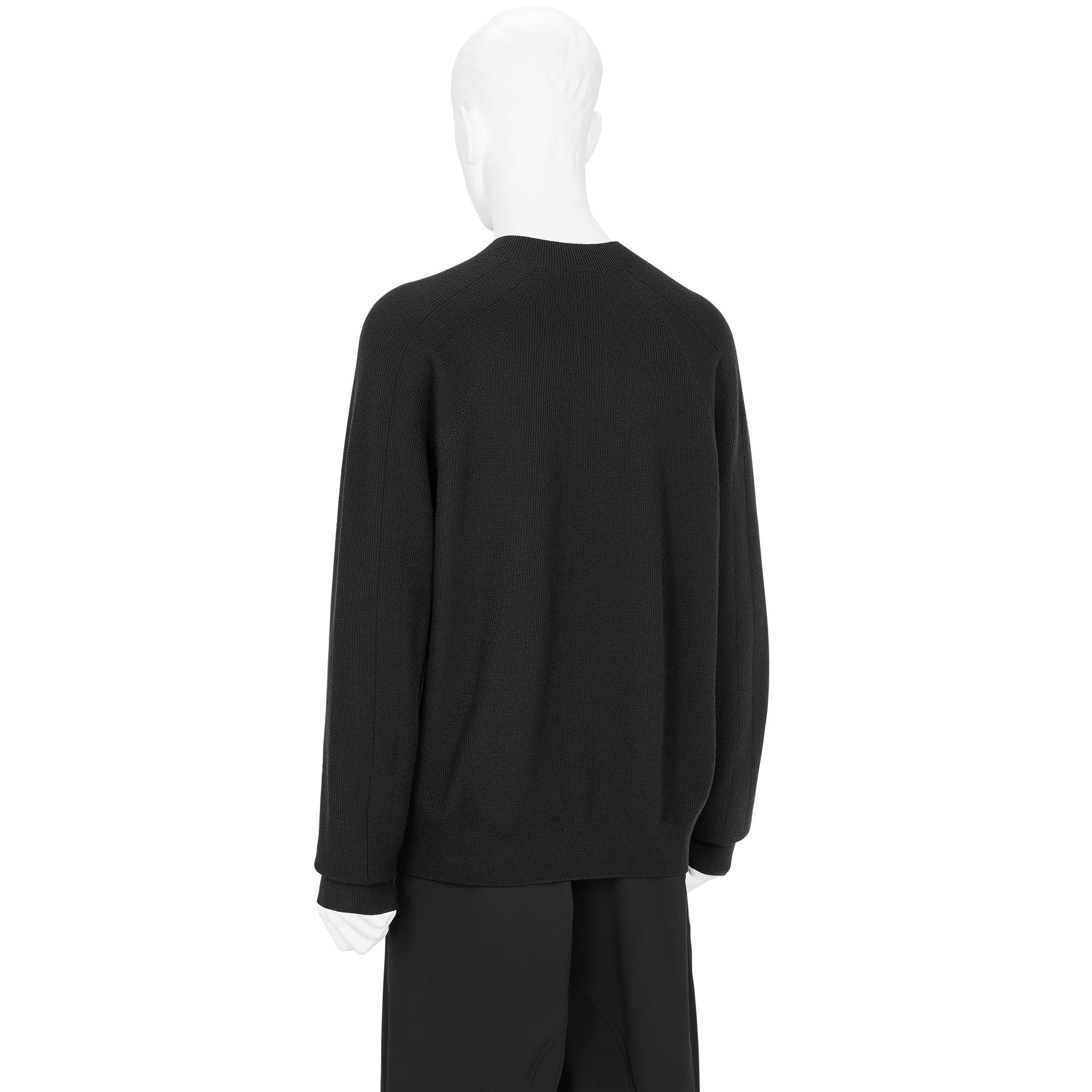 CONIC WOOL MIDLAYER BLACK