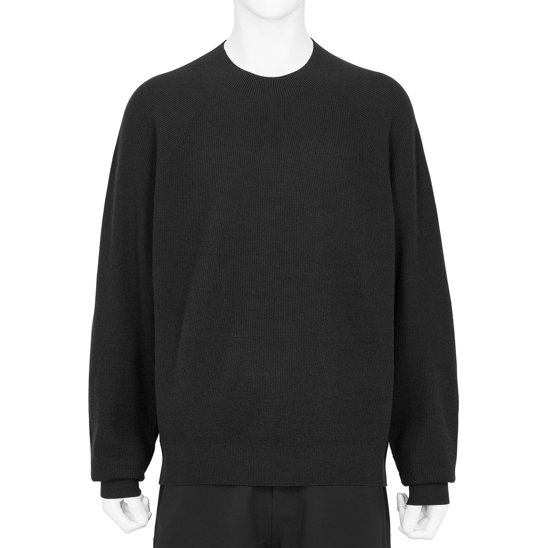 CONIC WOOL MIDLAYER BLACK